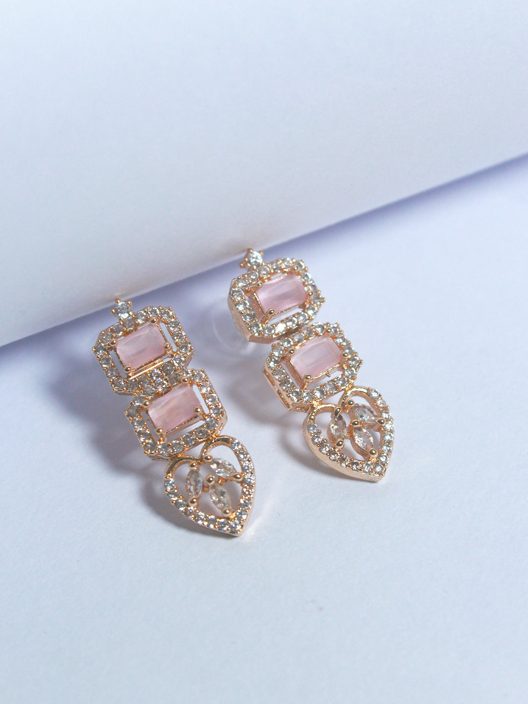 Pink Champagne Necklace - Zerakijewels