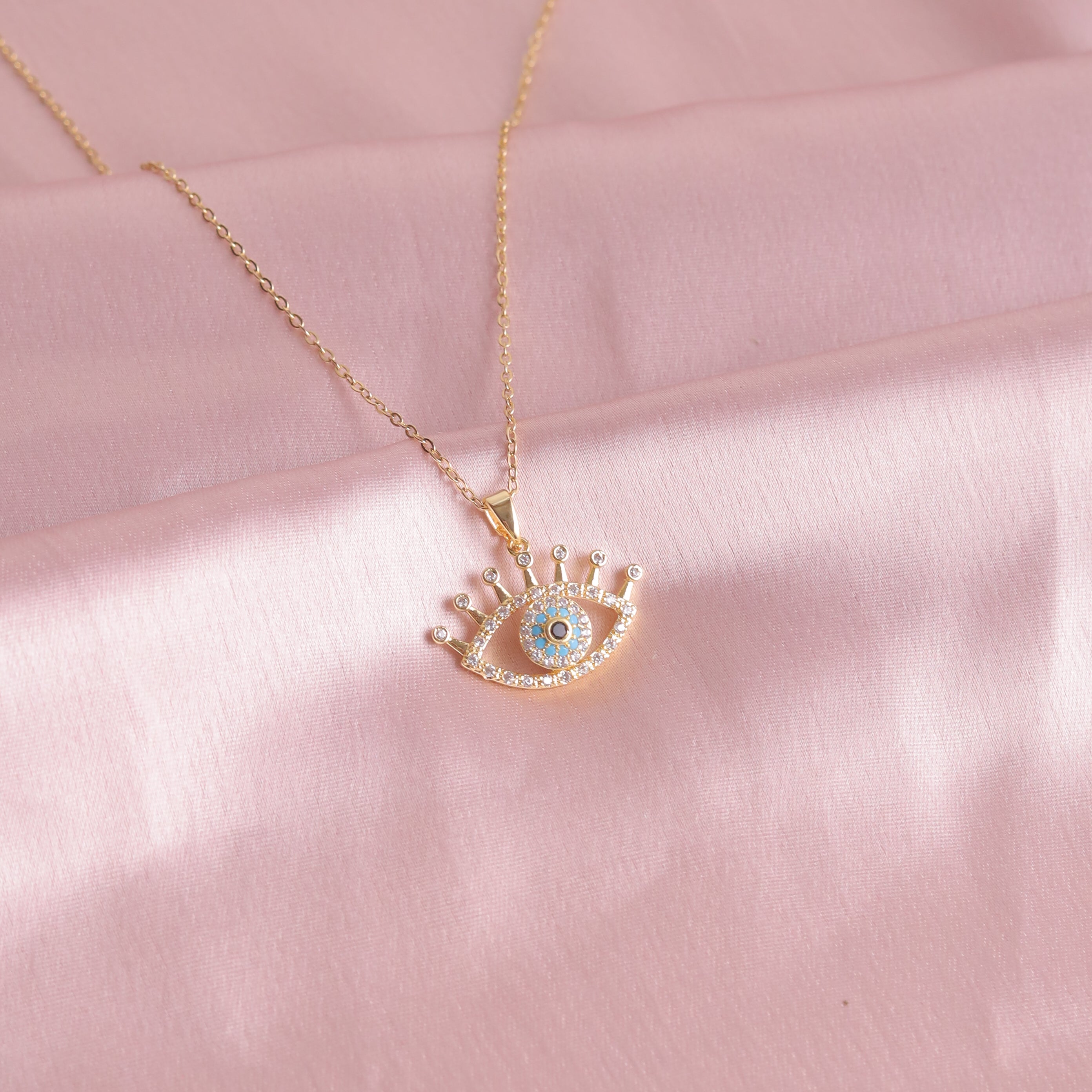 Helena Evil Eye Necklace