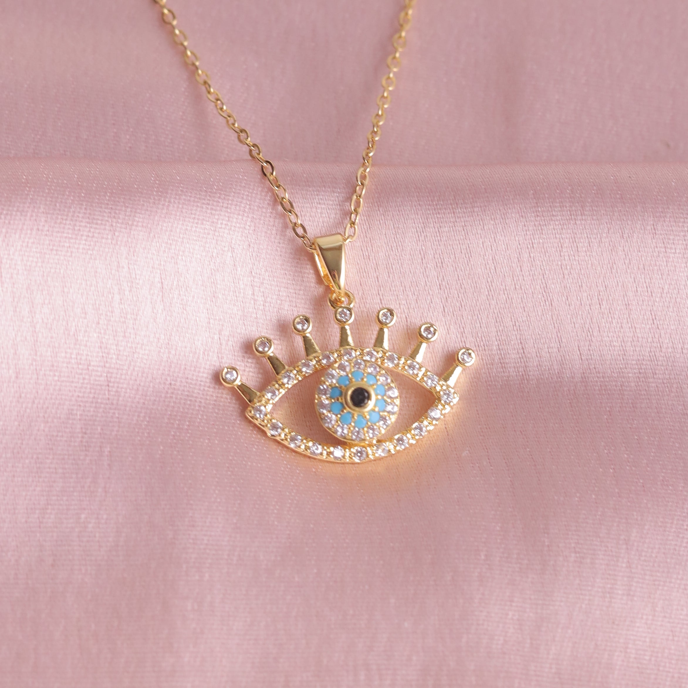 Helena Evil Eye Necklace