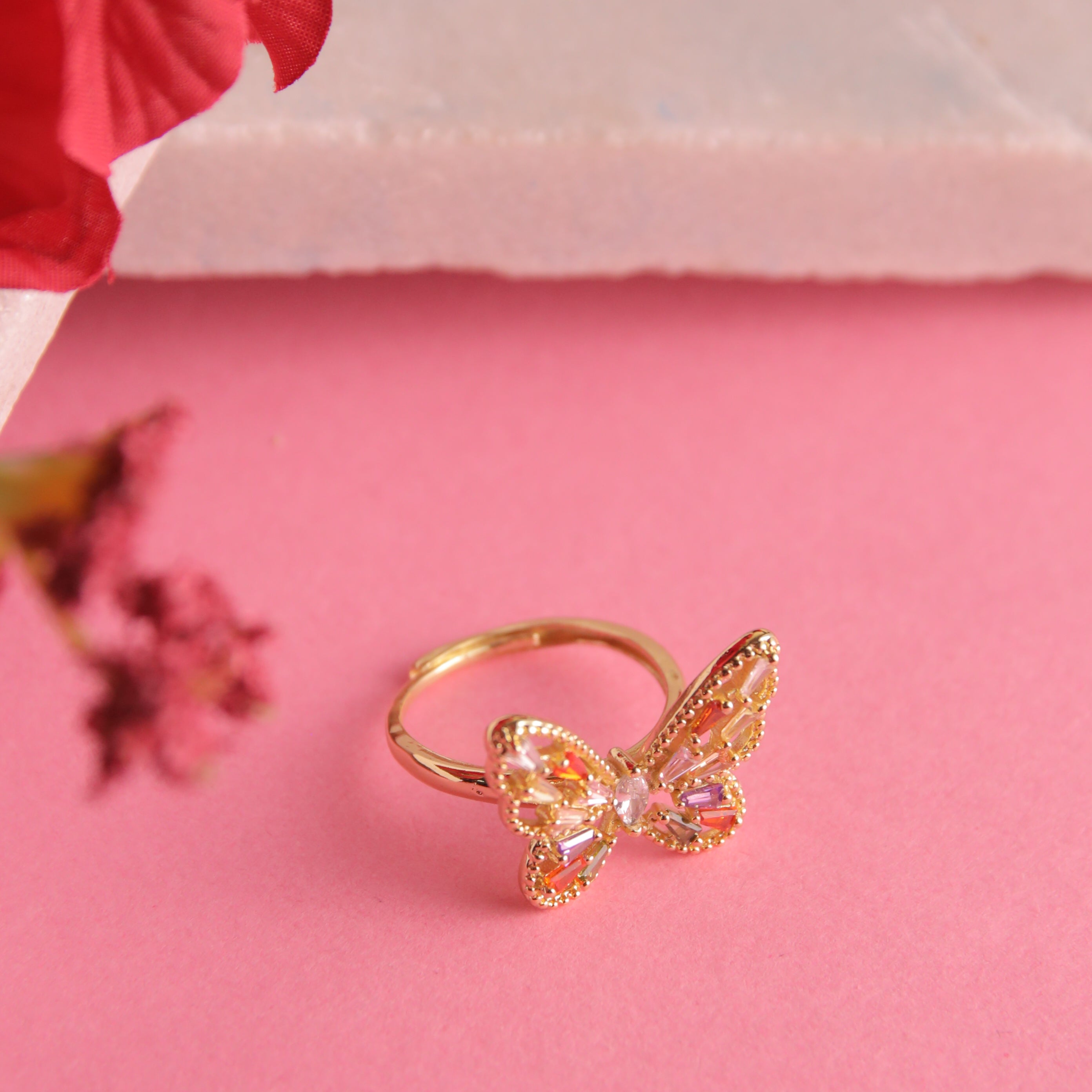 Breeze Butterfly Ring