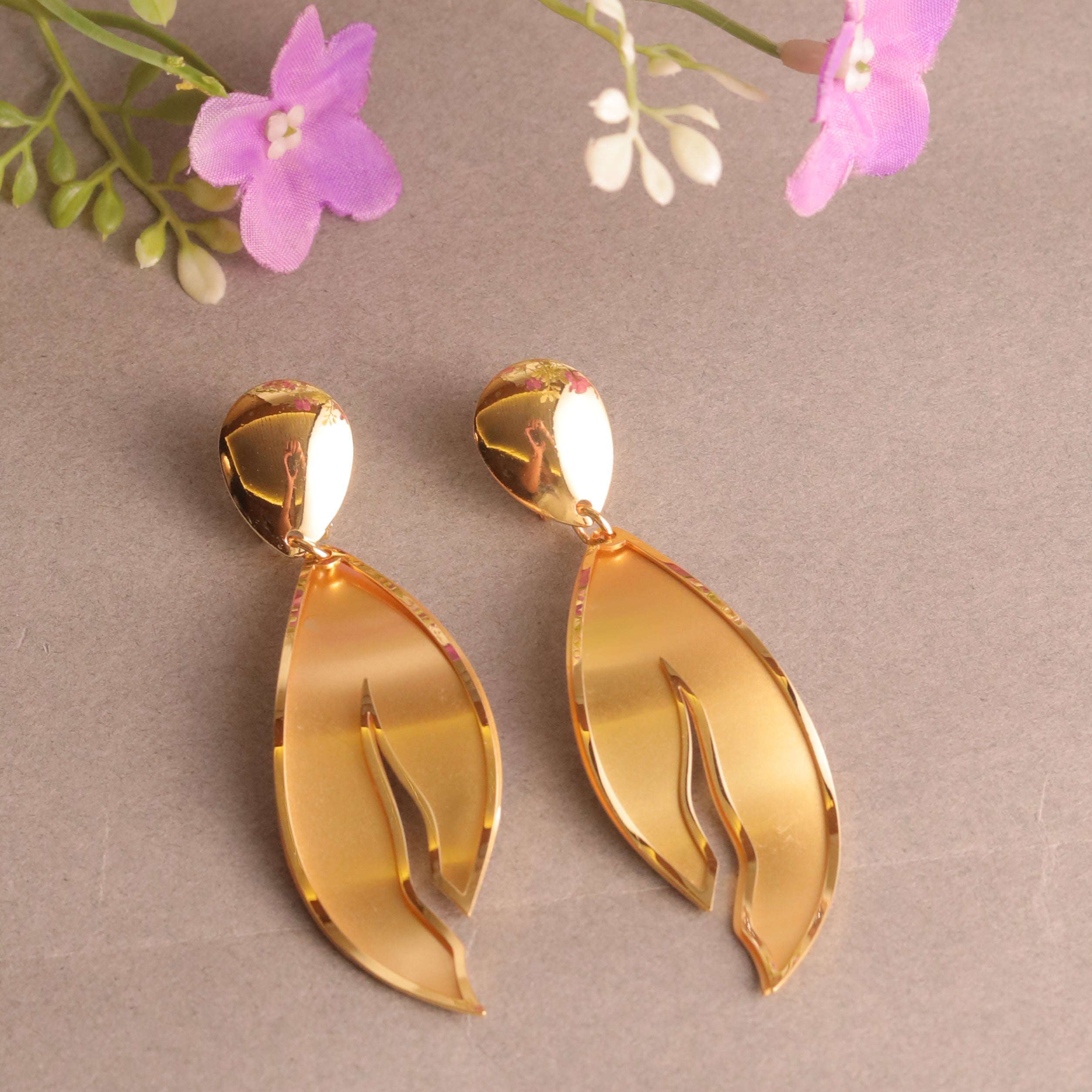 Gold Plated Bohemian Earrings