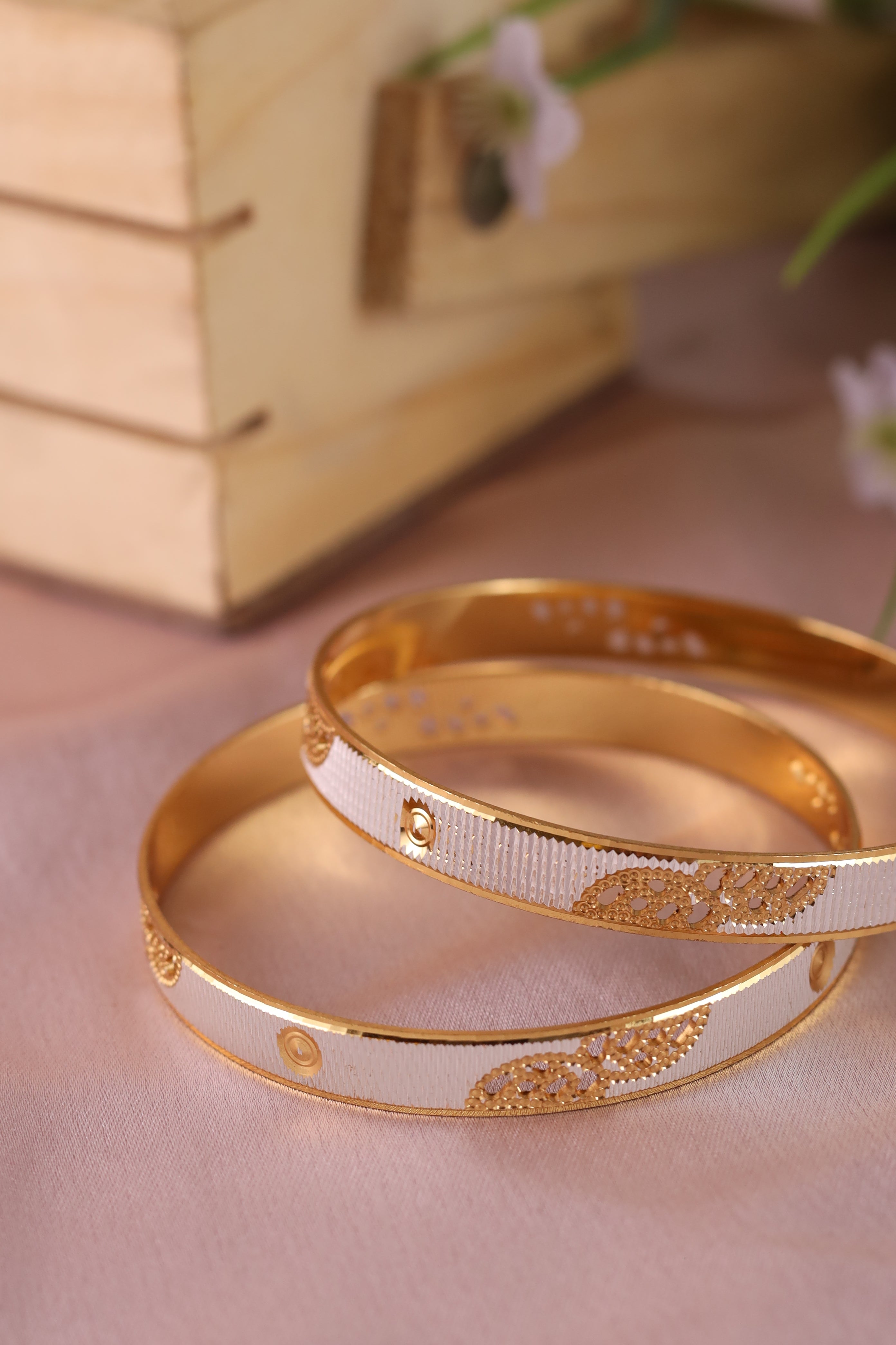 Jasmine Bangle ( Set of 2 )