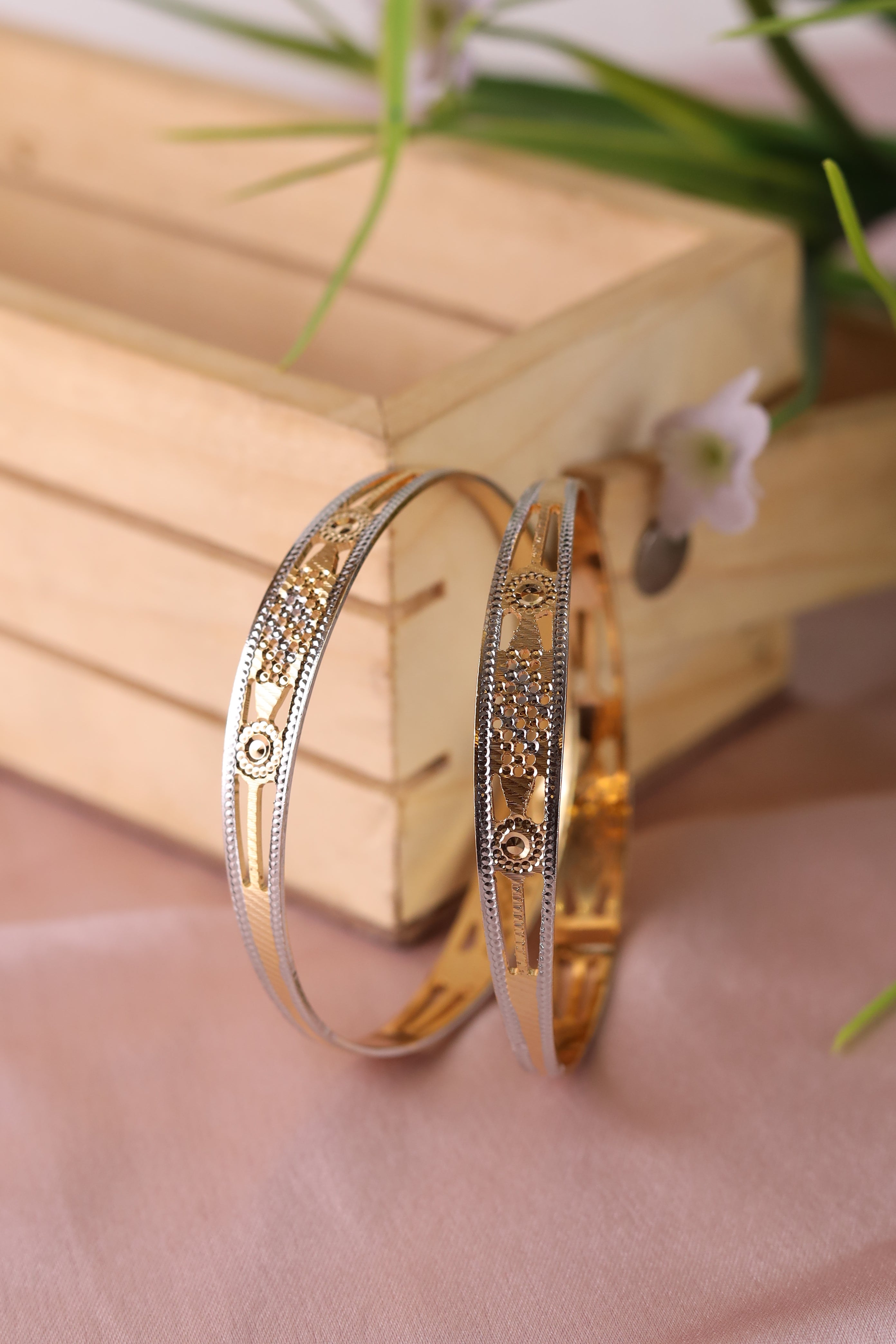 Disha Designer Bangle. ( Set of 2)