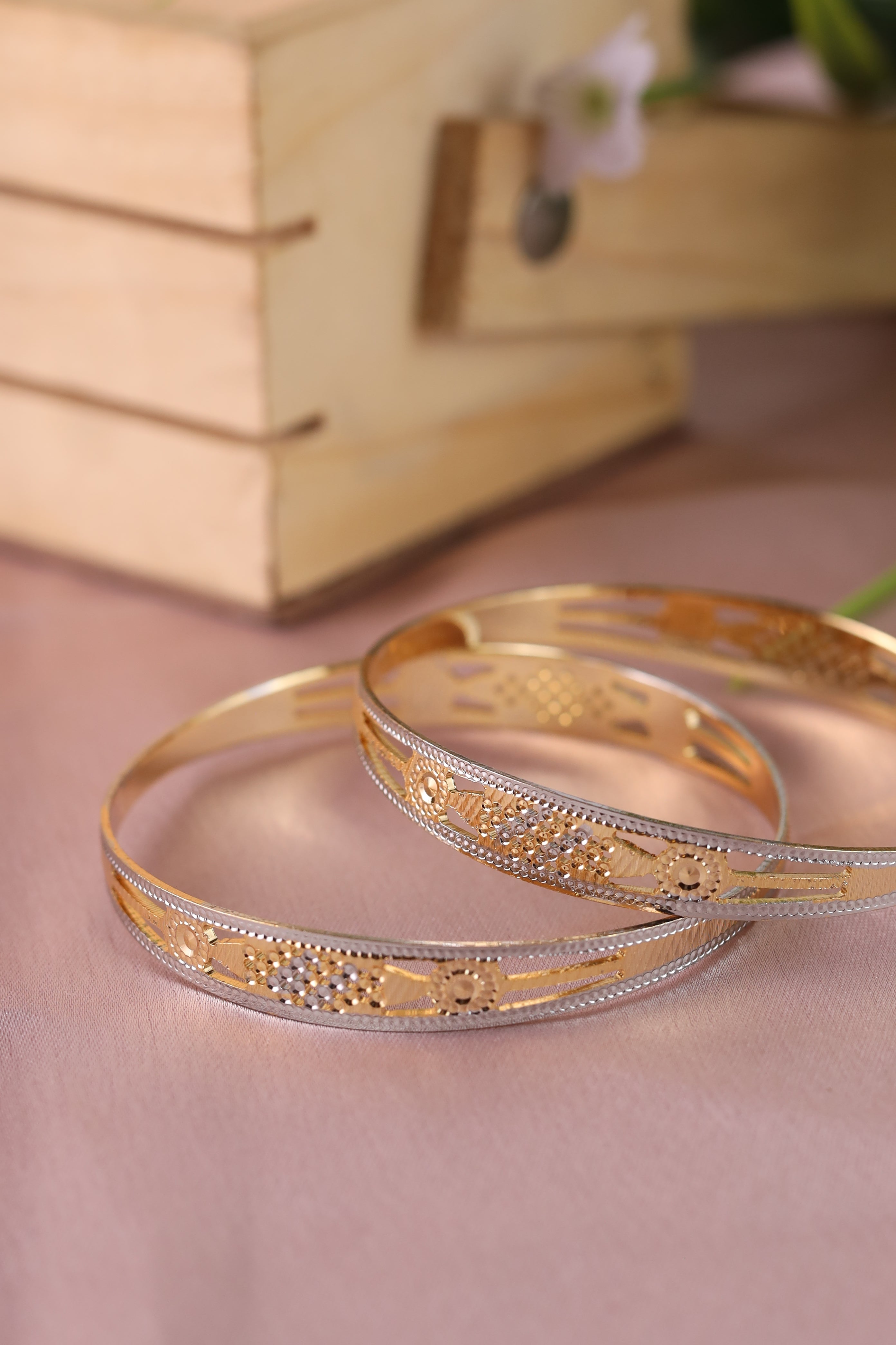 Disha Designer Bangle. ( Set of 2)