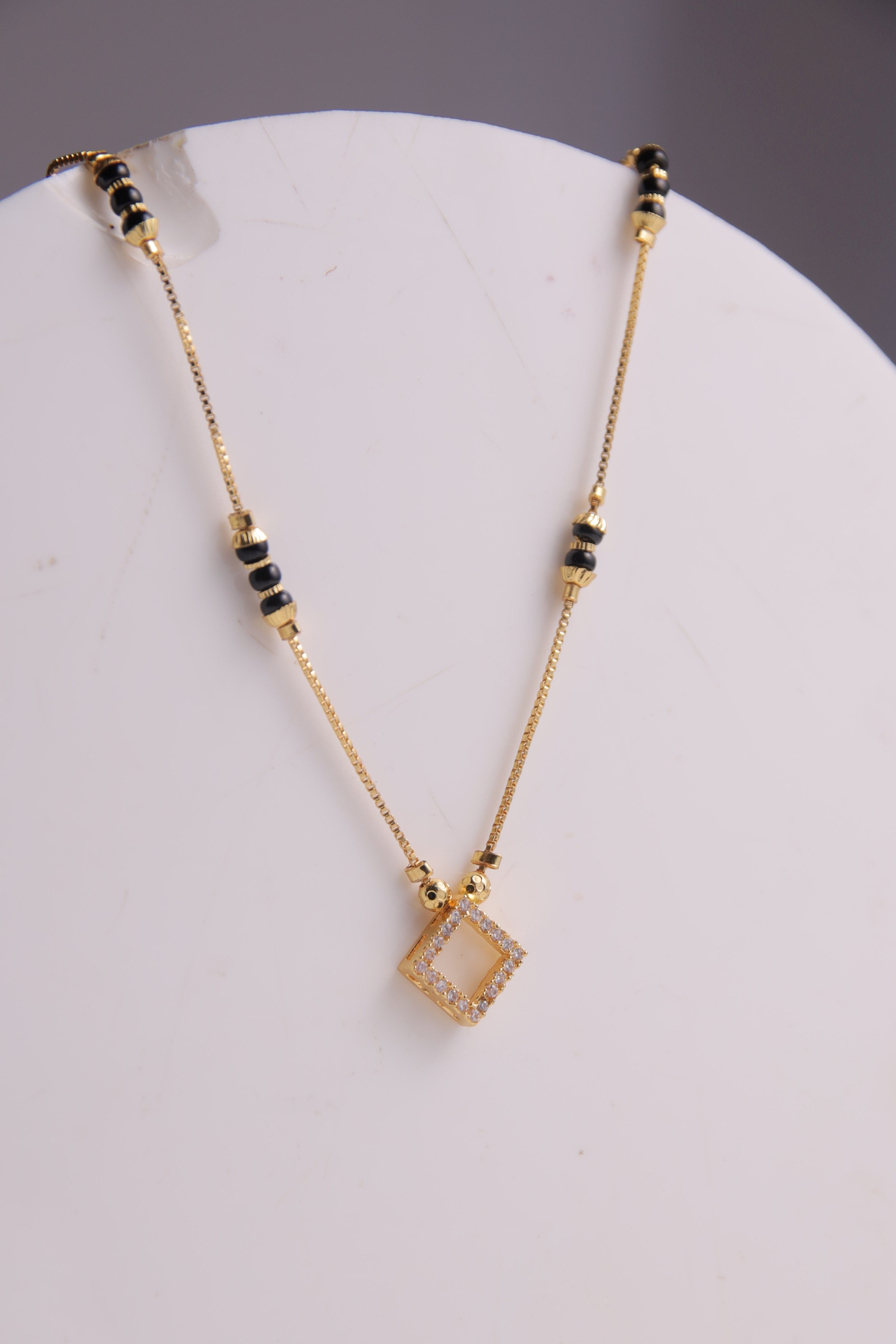 Anita Mangalsutra|Gold Plated