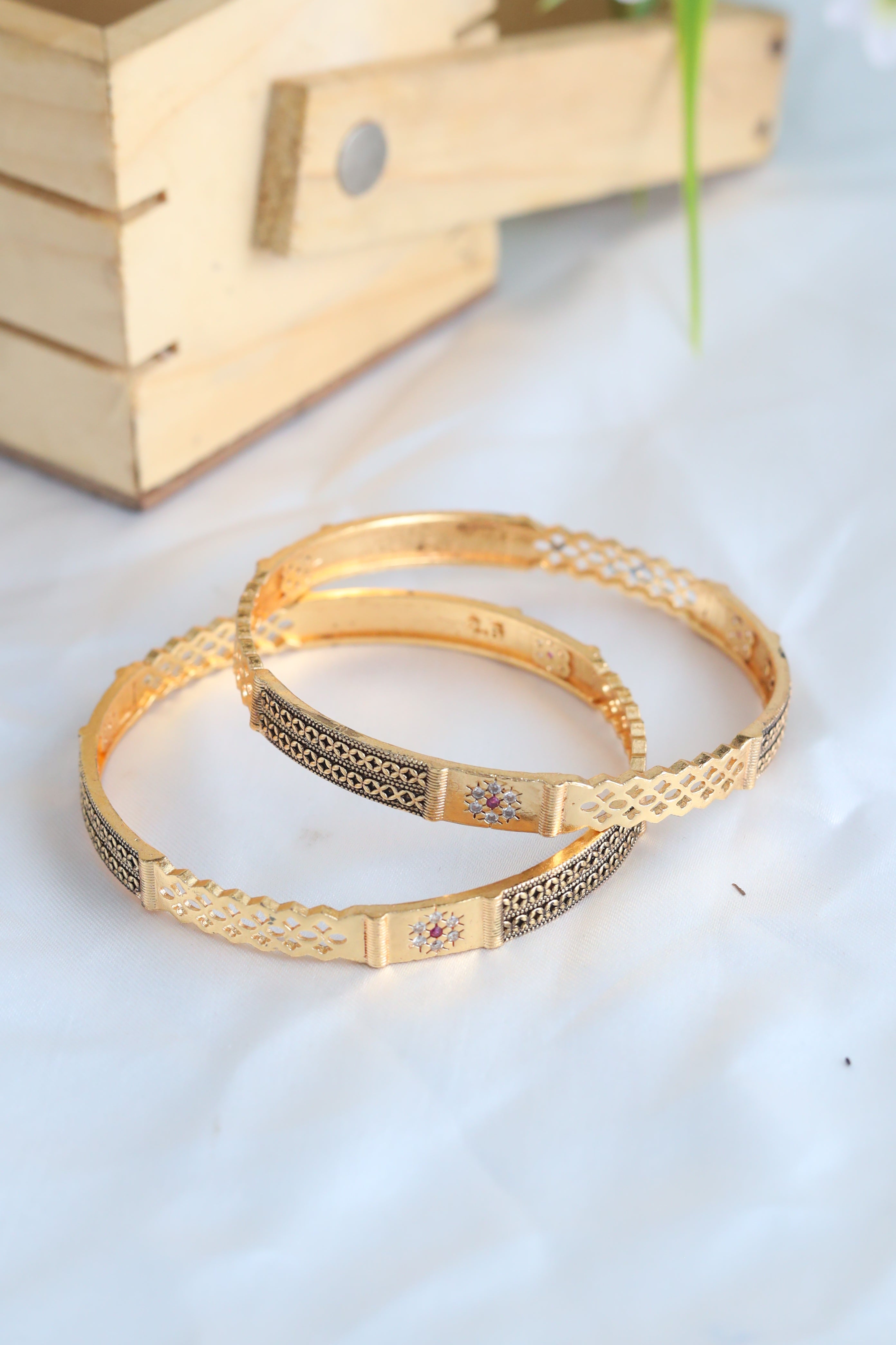 Sayali Bangle.  ( Set of 2)