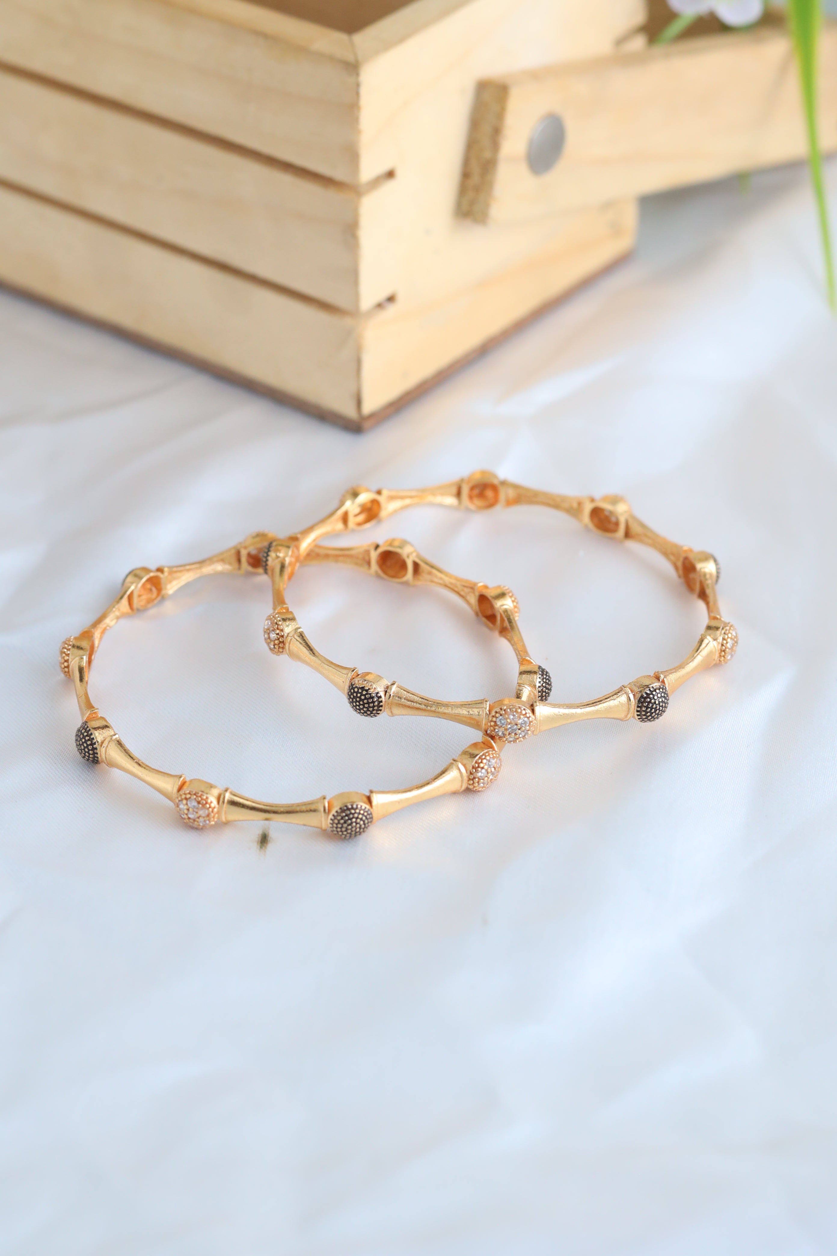 Dimple Bangle  ( Set of 2 )