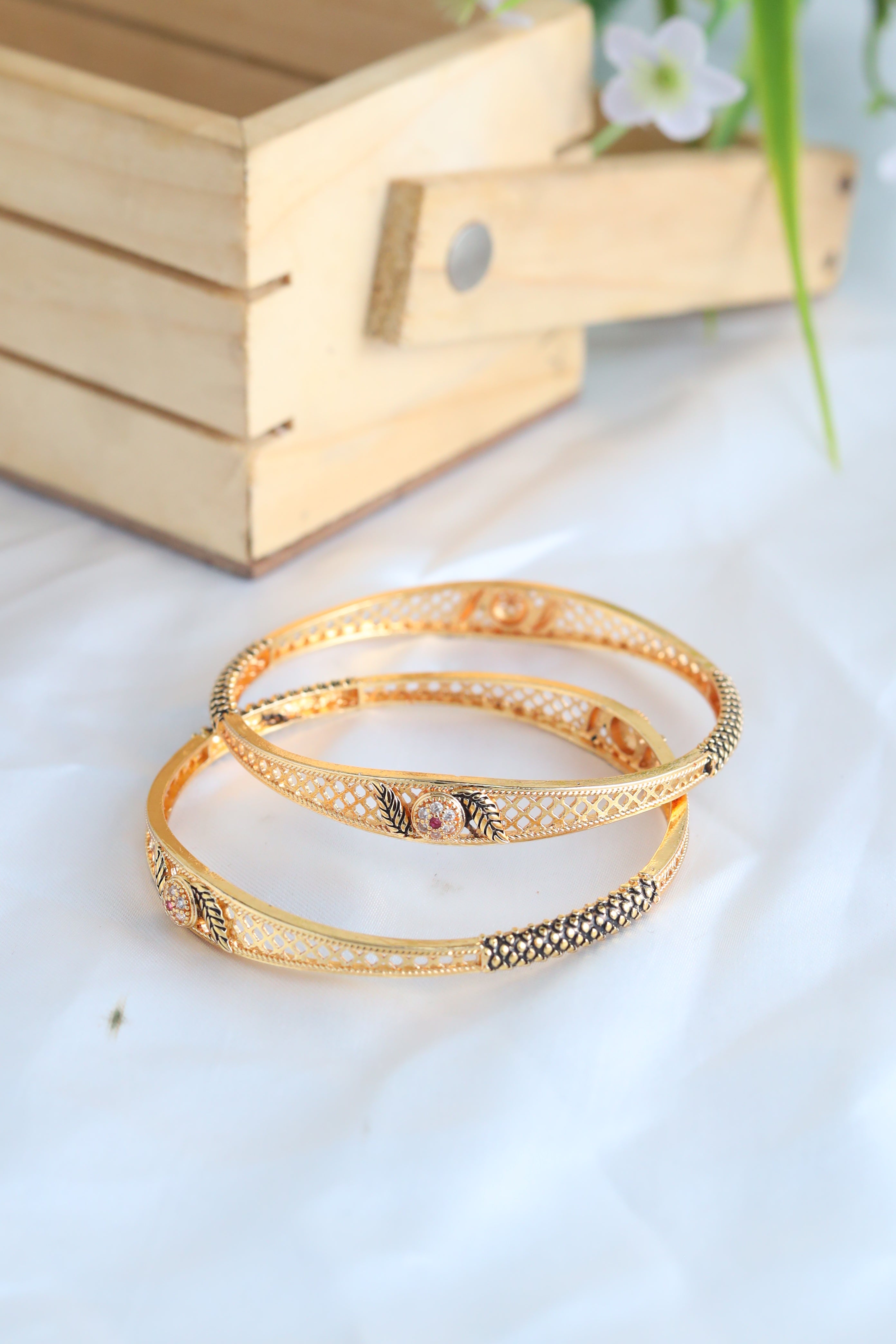 Divyanka Bangle.  ( Set of 2)