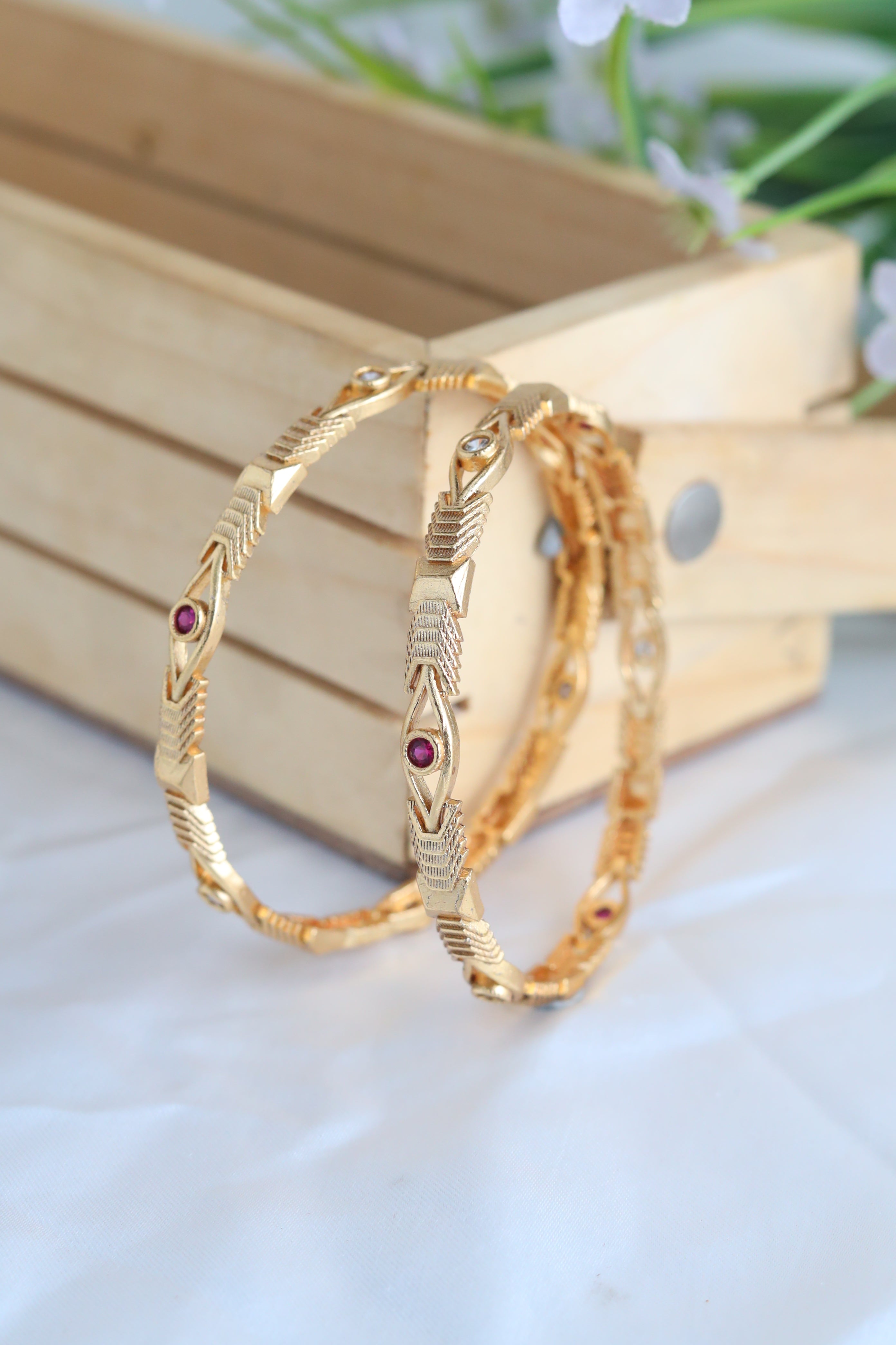 Lavanya Bangle  ( Set of 2 )