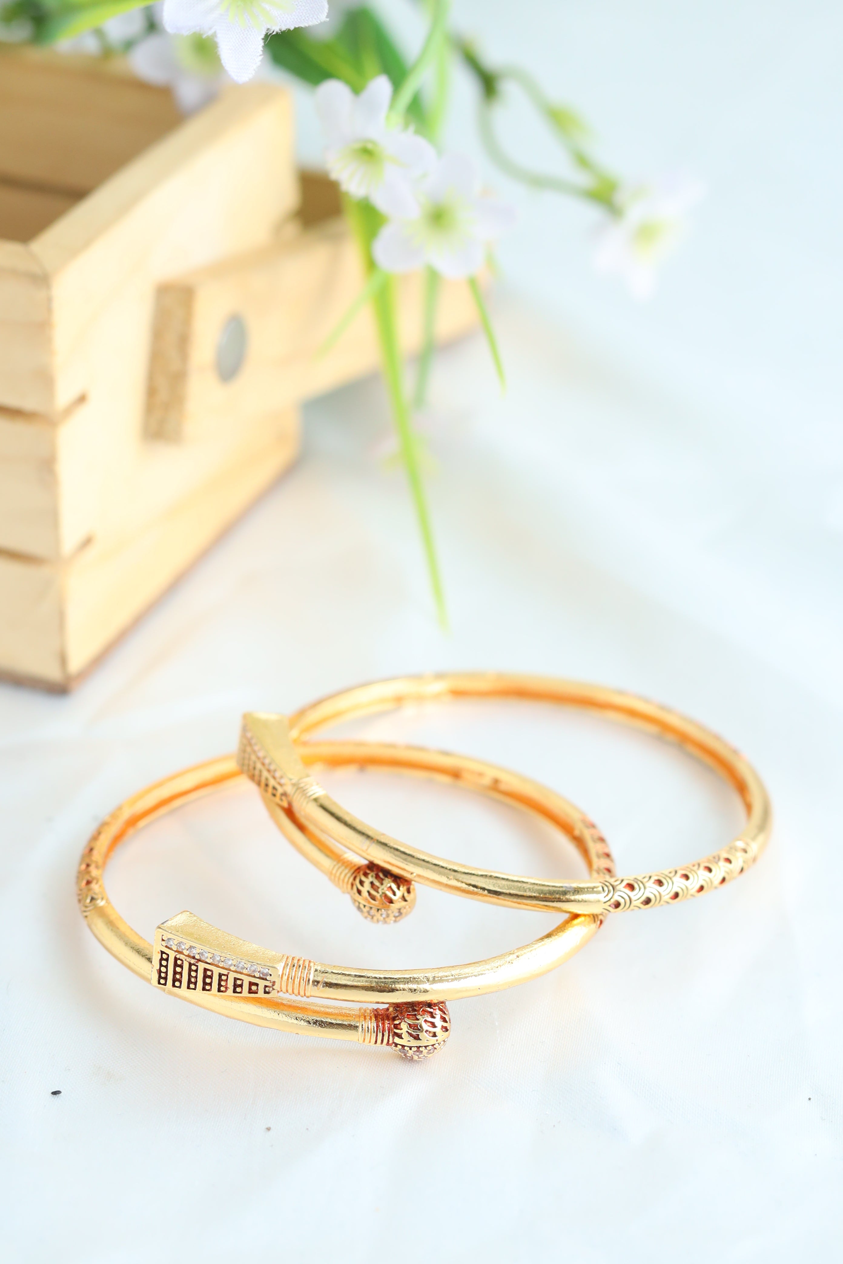 Jahnavi Bangle.  ( Set of 2)