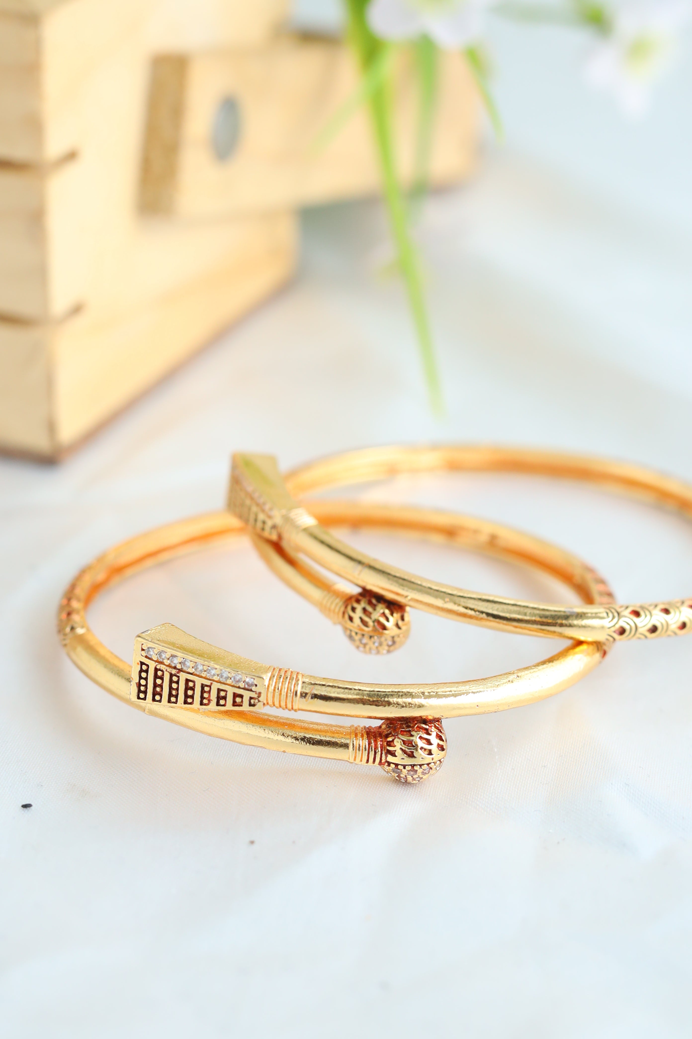 Jahnavi Bangle.  ( Set of 2)