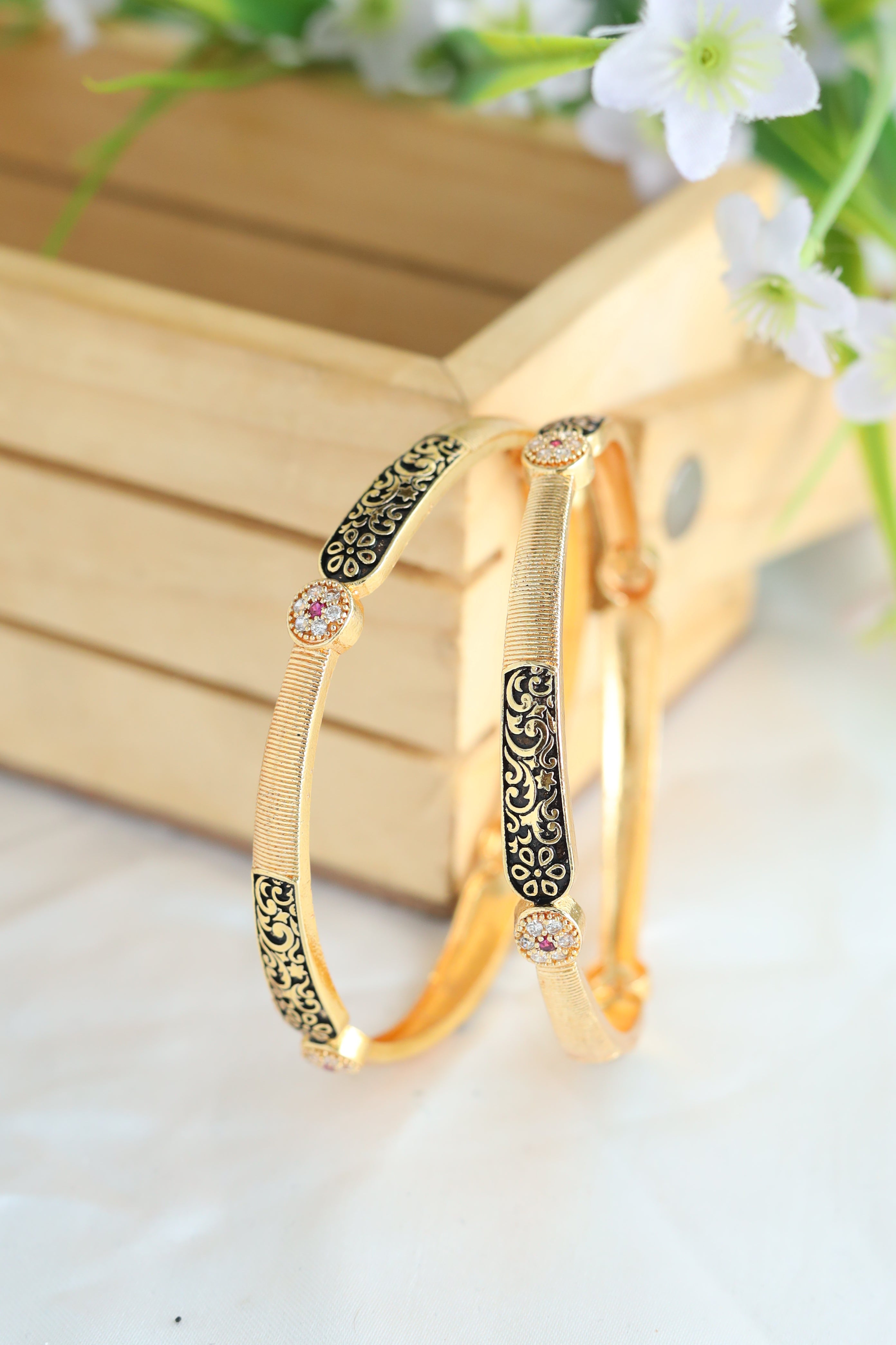 Sejal Bangle.  (Set of 2)