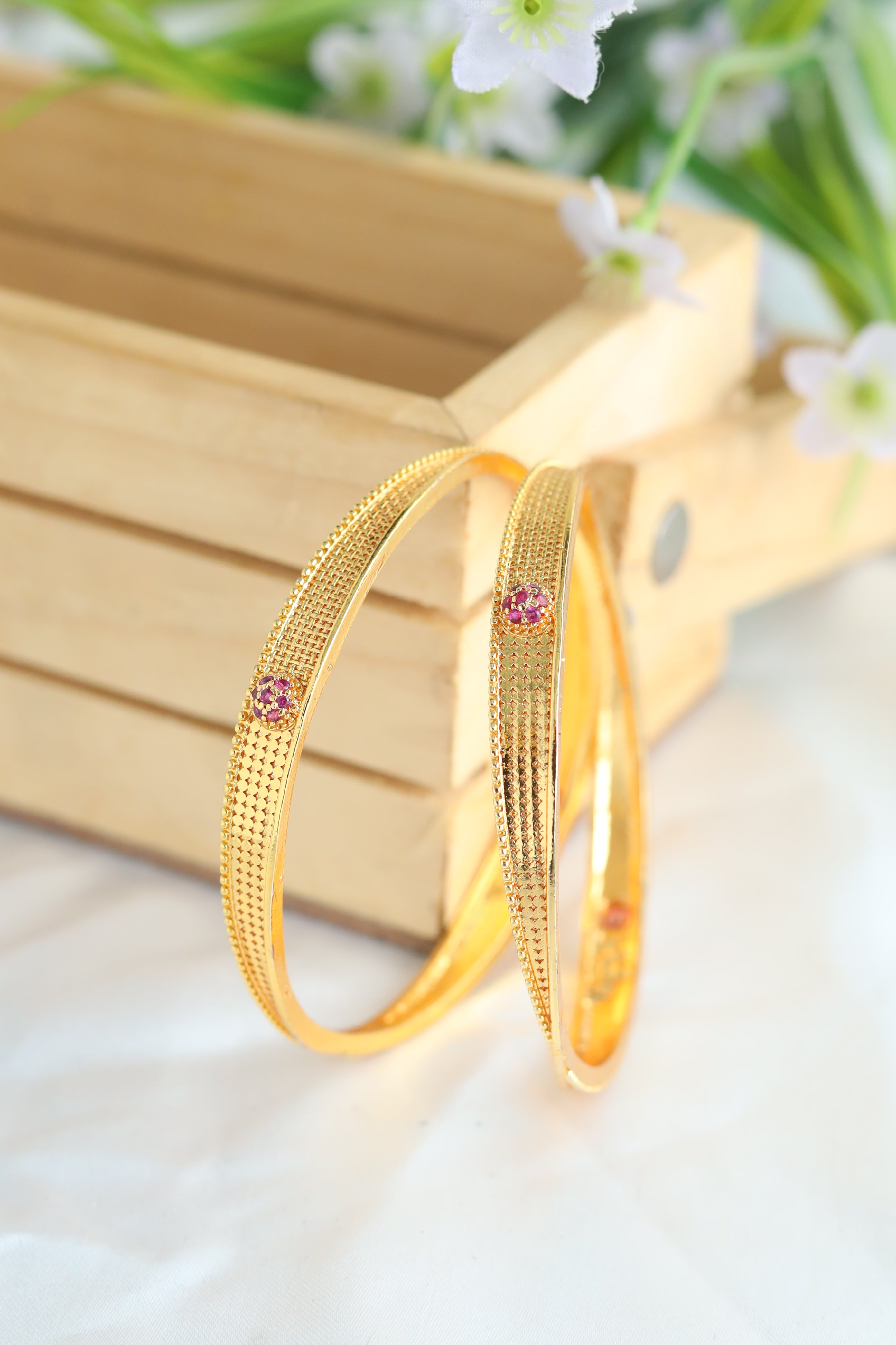 Ekta Bangle.  ( Set of 2)