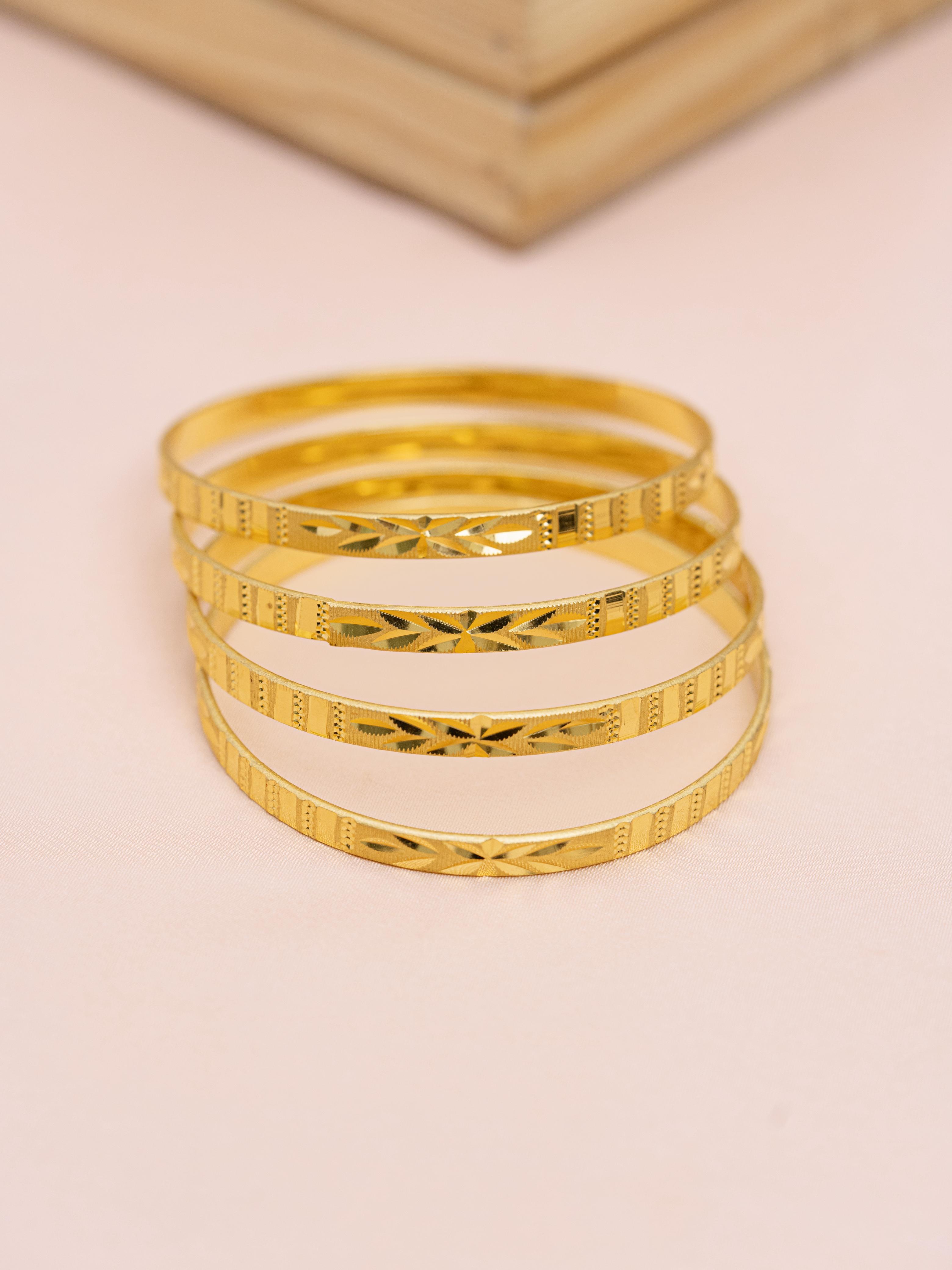 Ridhima Bangle.  (Set of 4)