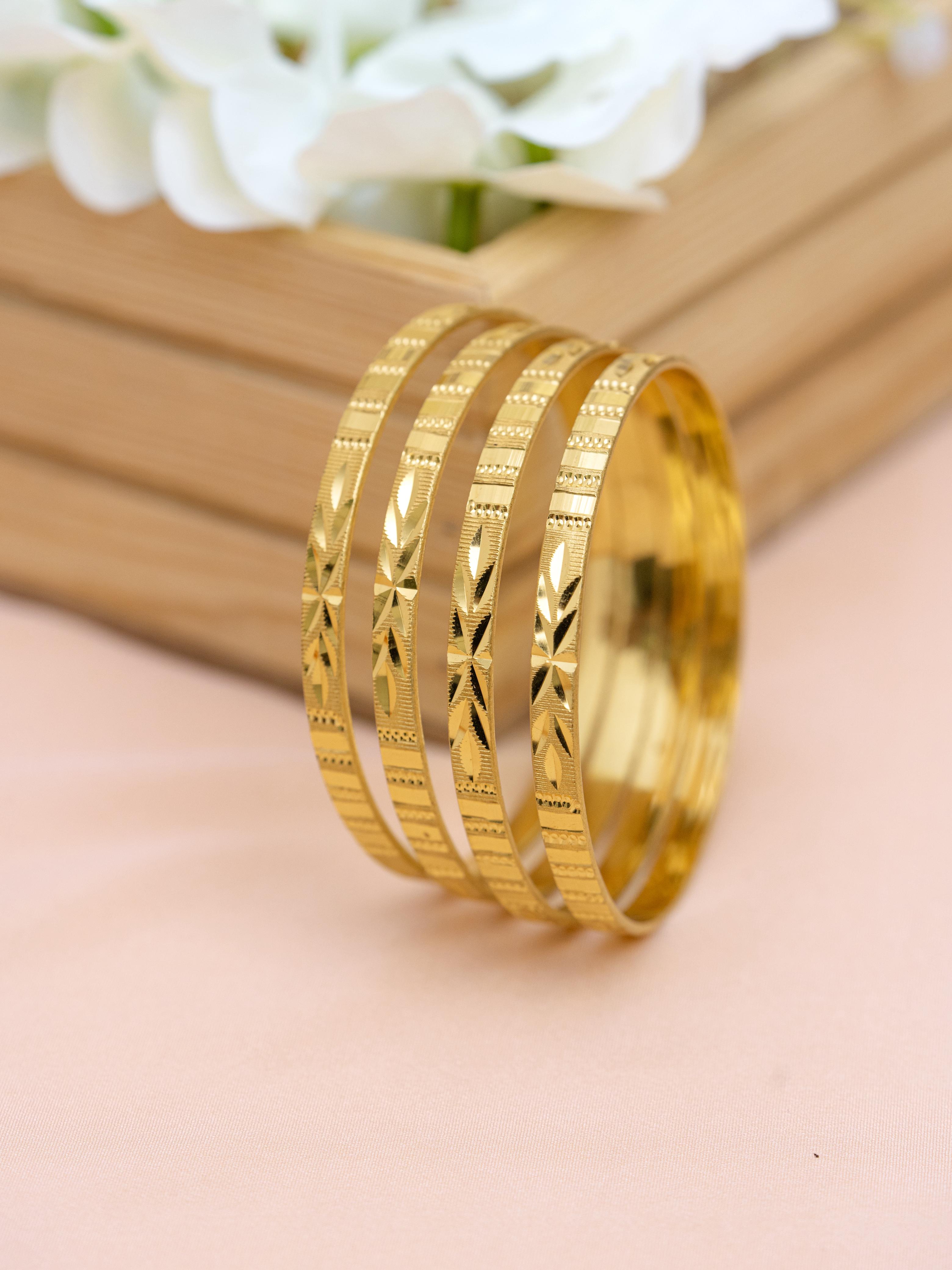 Ridhima Bangle.  (Set of 4)