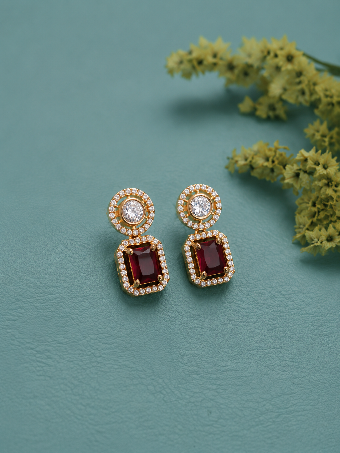 Ruby Earrings
