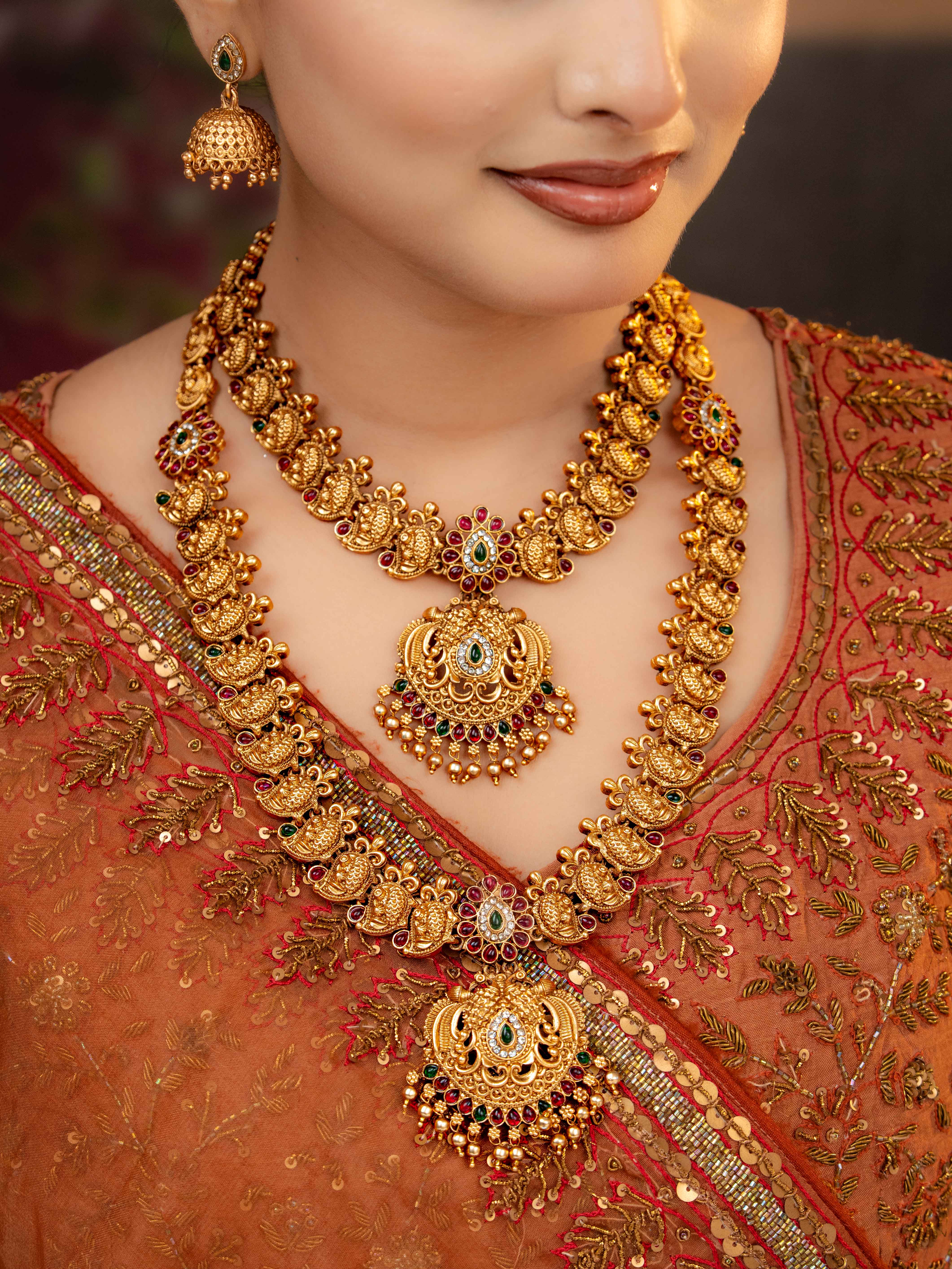 Poorvi Long Necklace Set