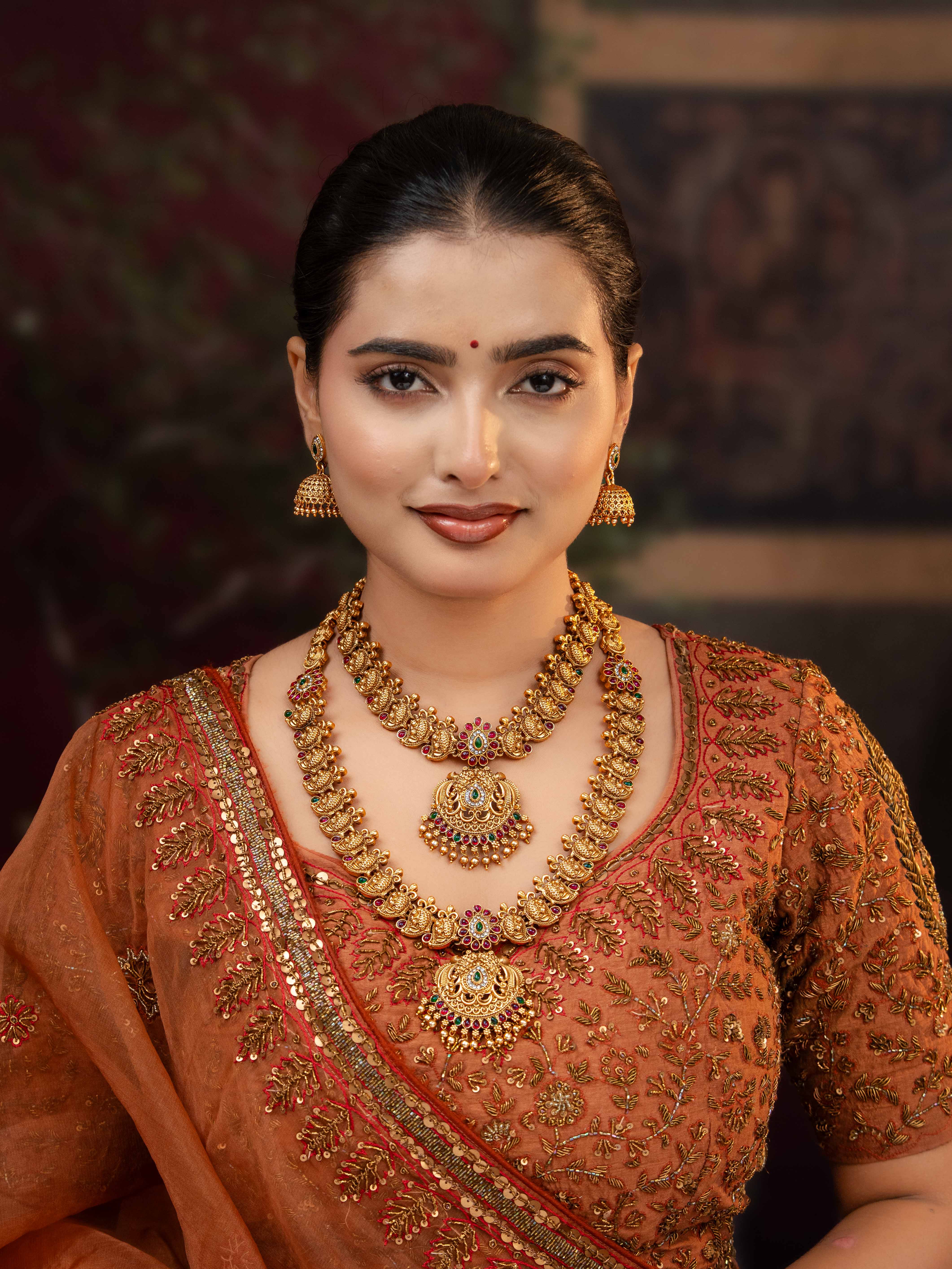 Poorvi Long Necklace Set