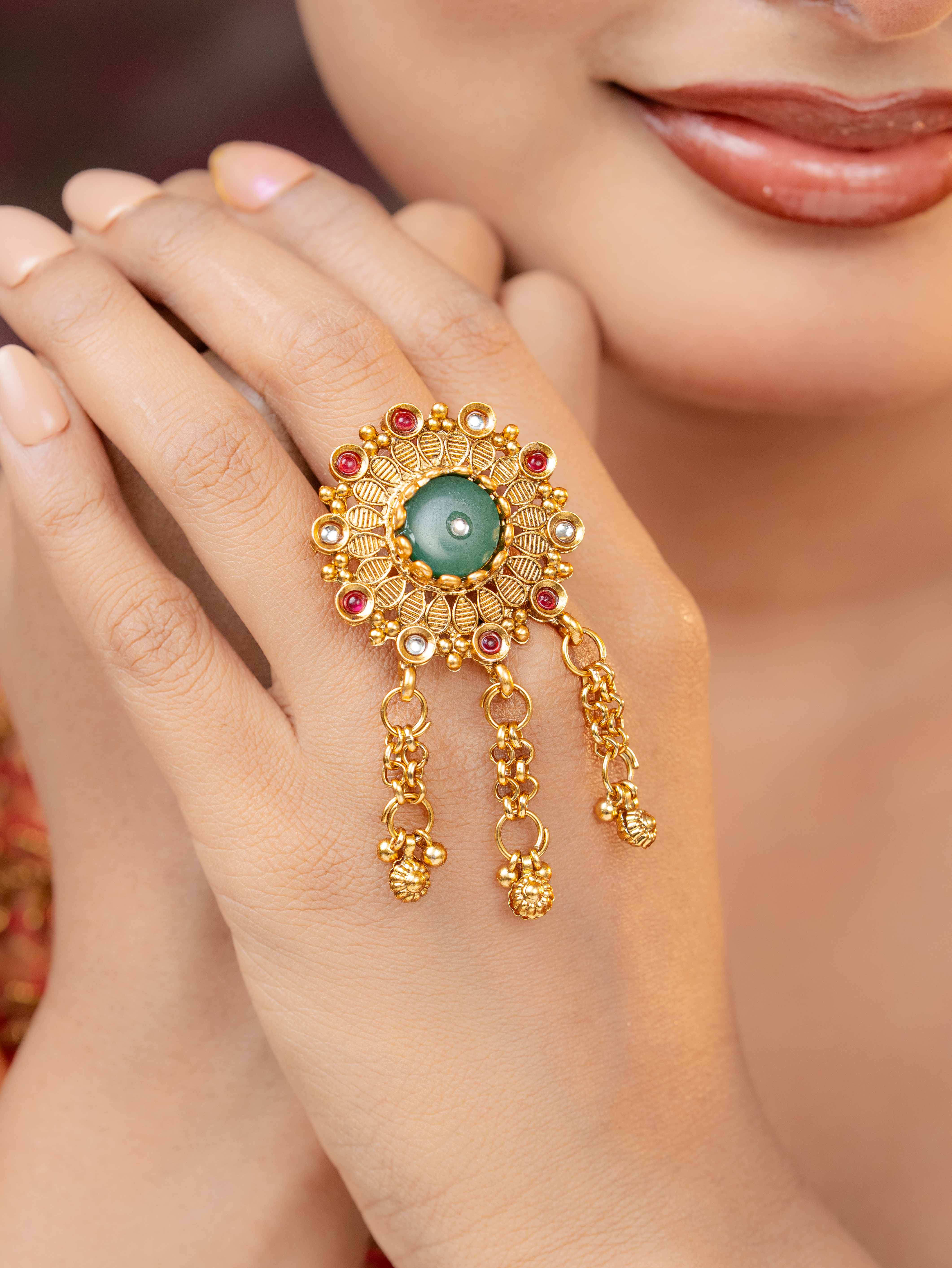 Diya Adjustable Ring