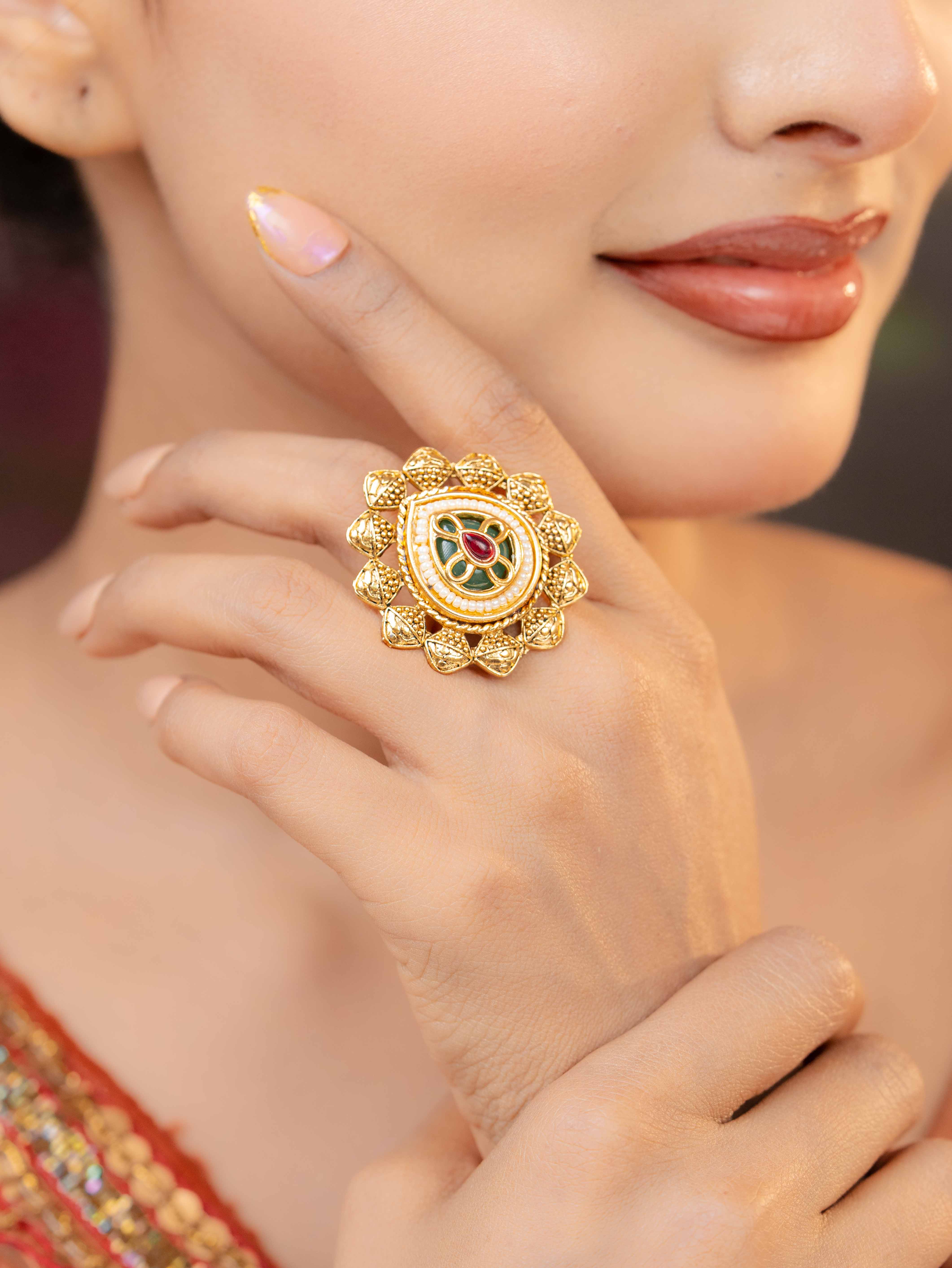 Laalima Adjustable Ring