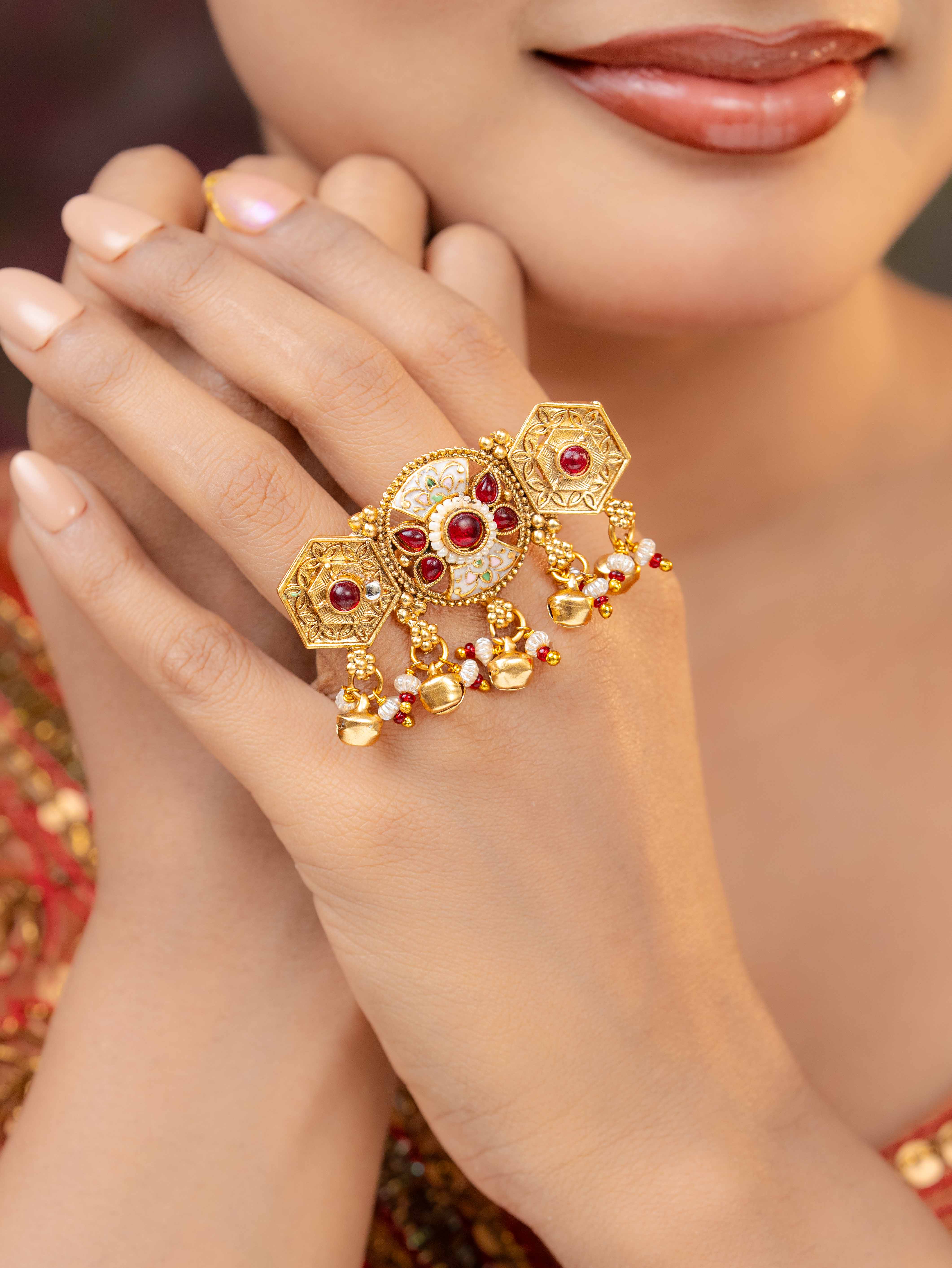 Rajweli Adjustable Ring