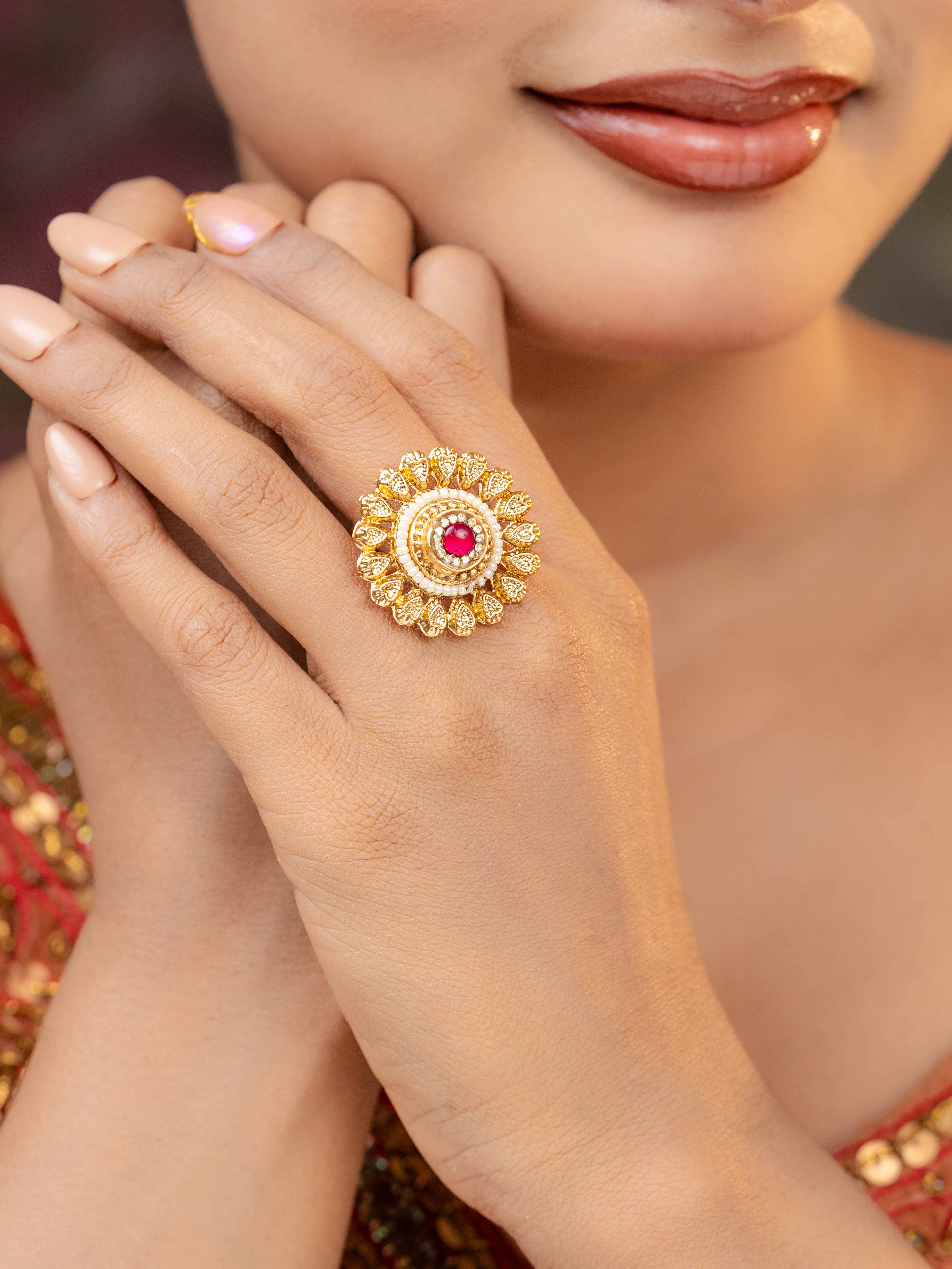 Pranika Adjustable Ring