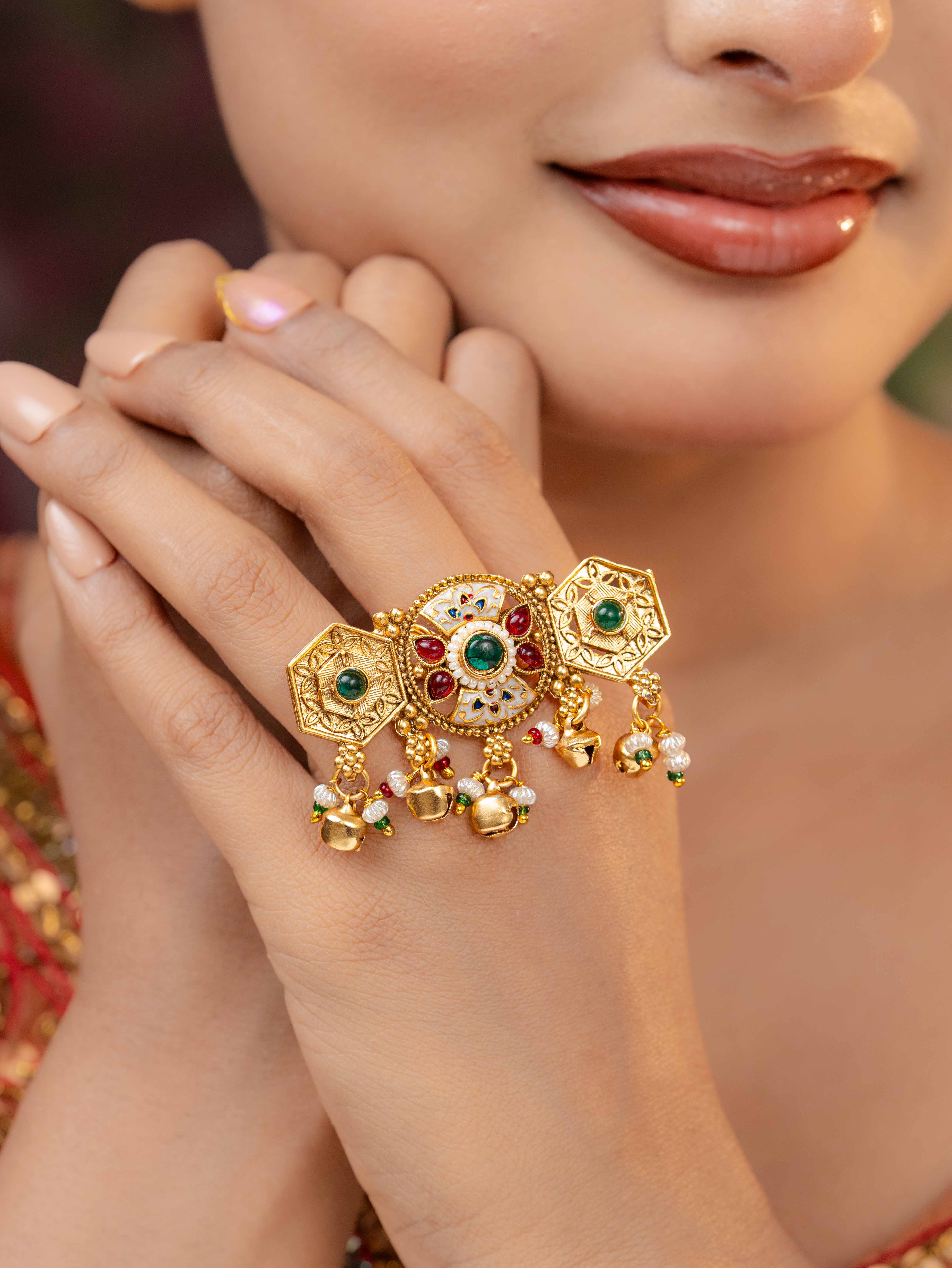 Rajweli Adjustable Ring