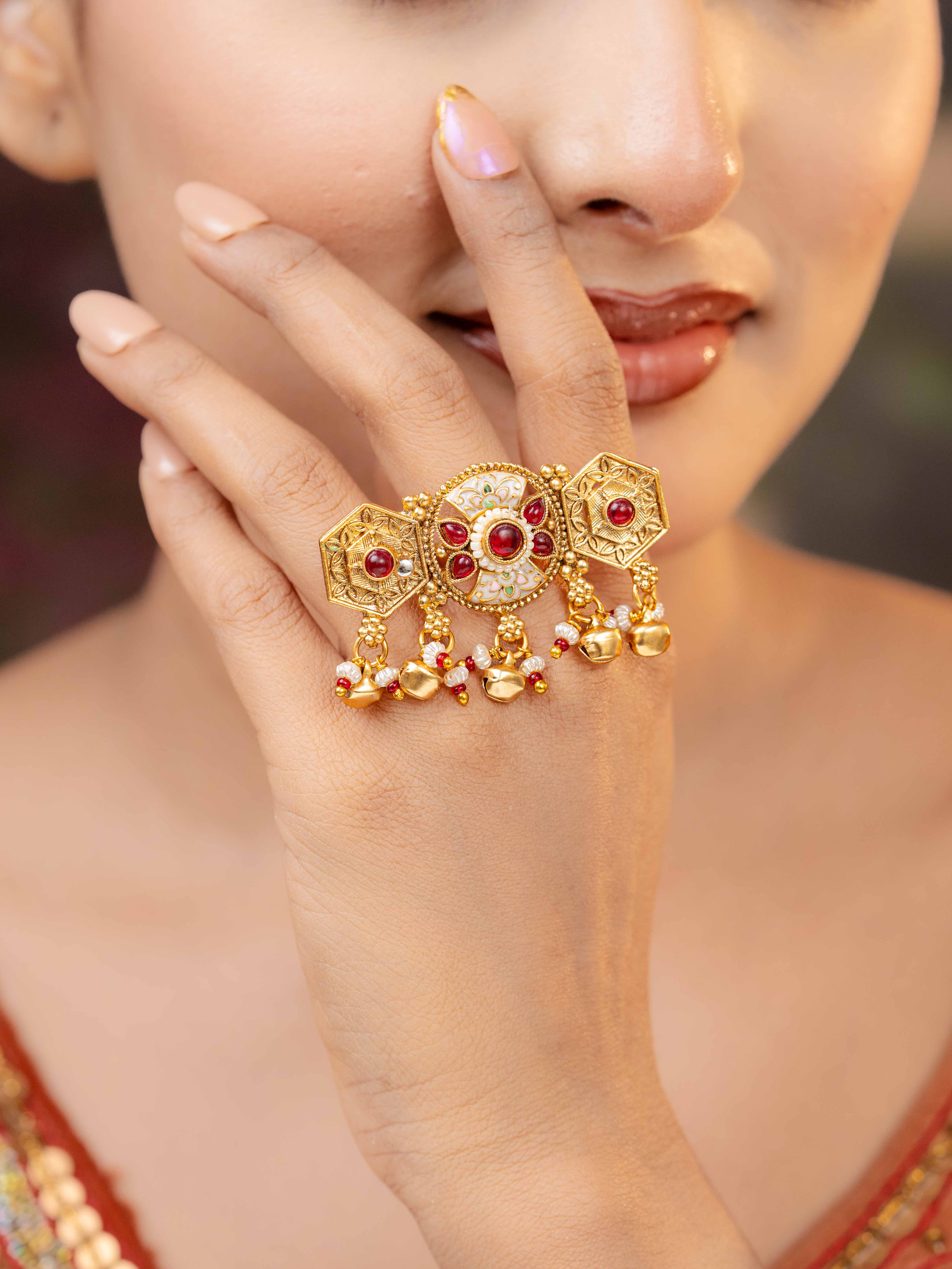 Rajweli Adjustable Ring