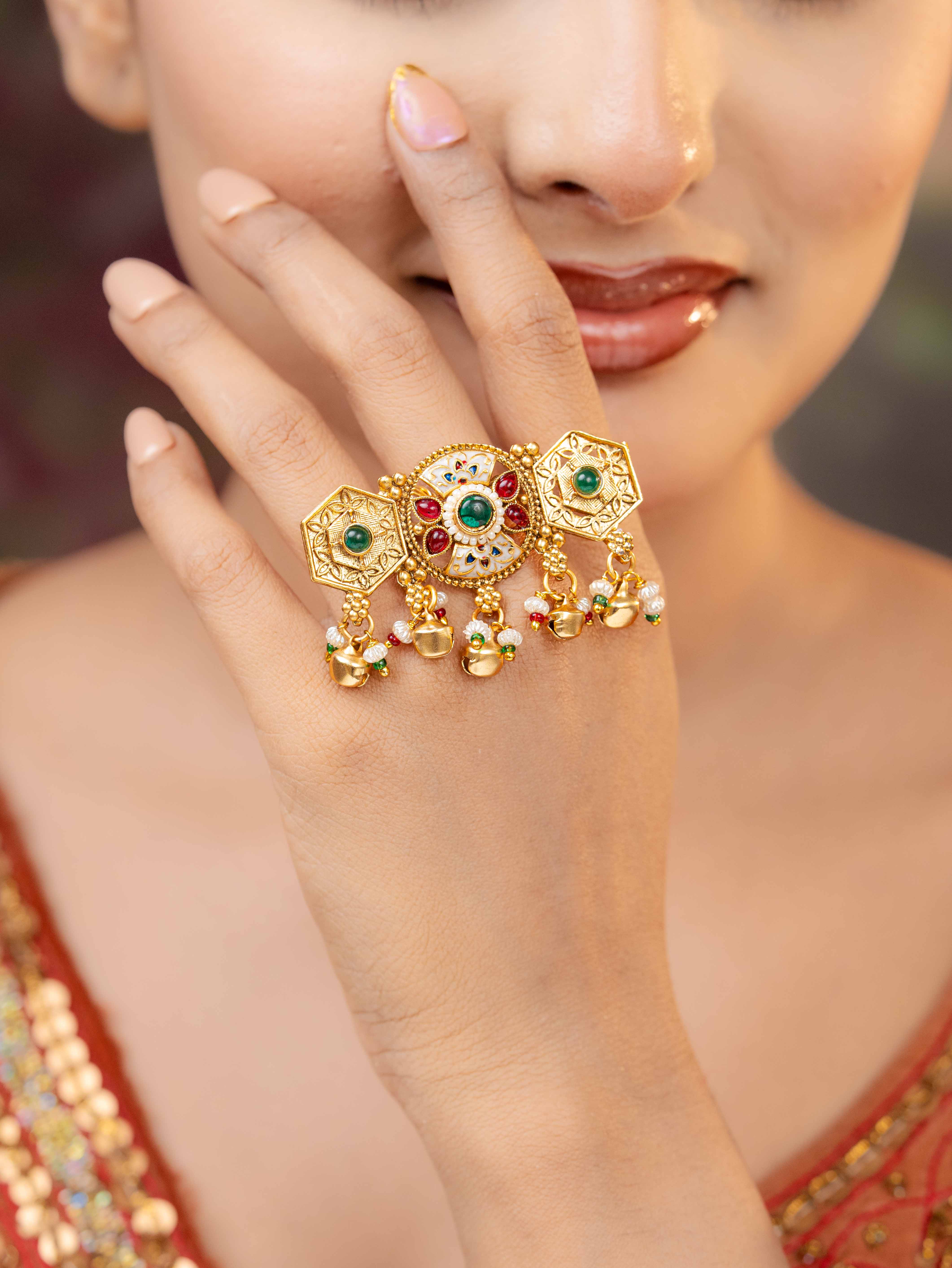 Rajweli Adjustable Ring
