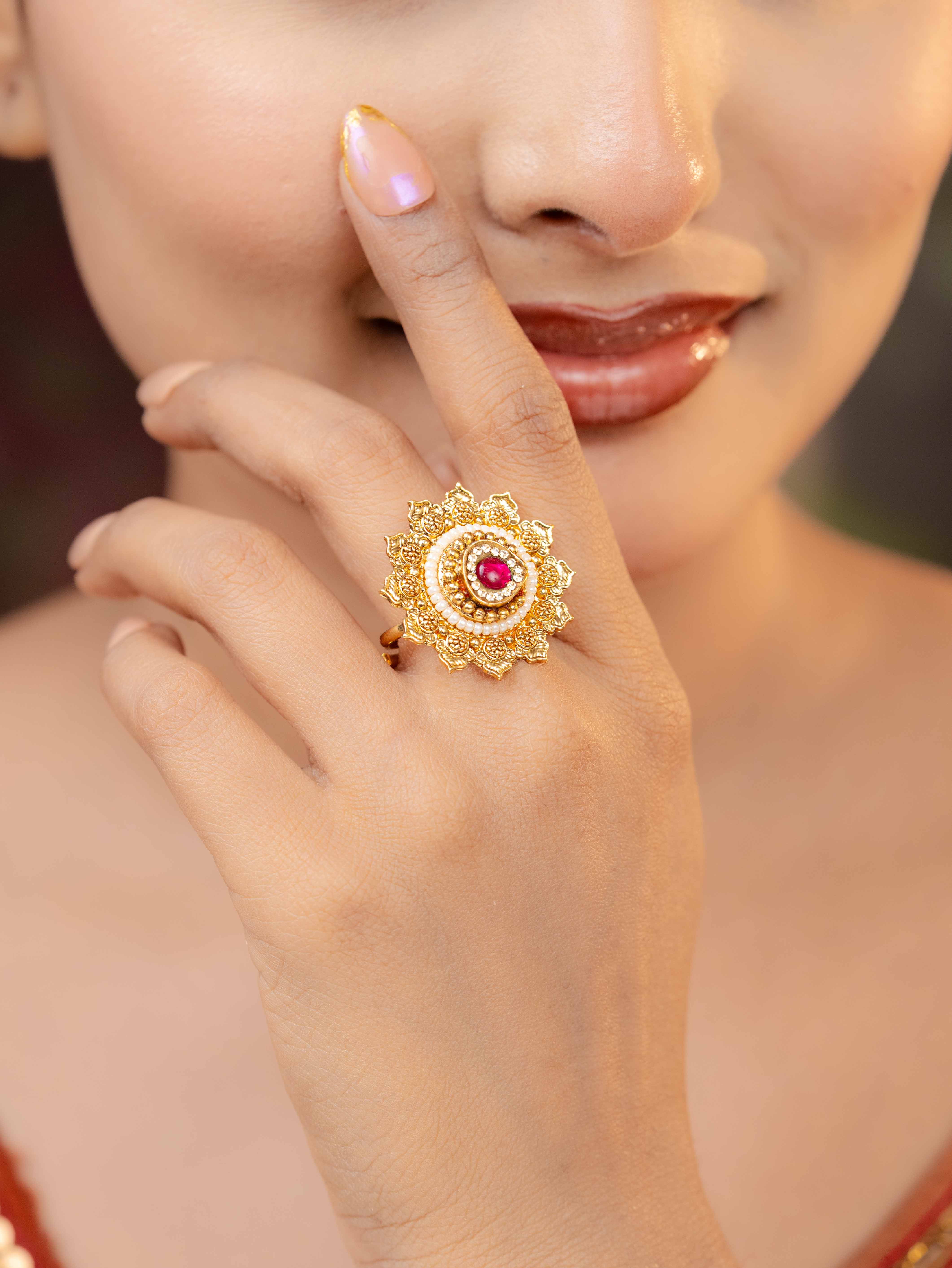 Maharika Adjustable Ring