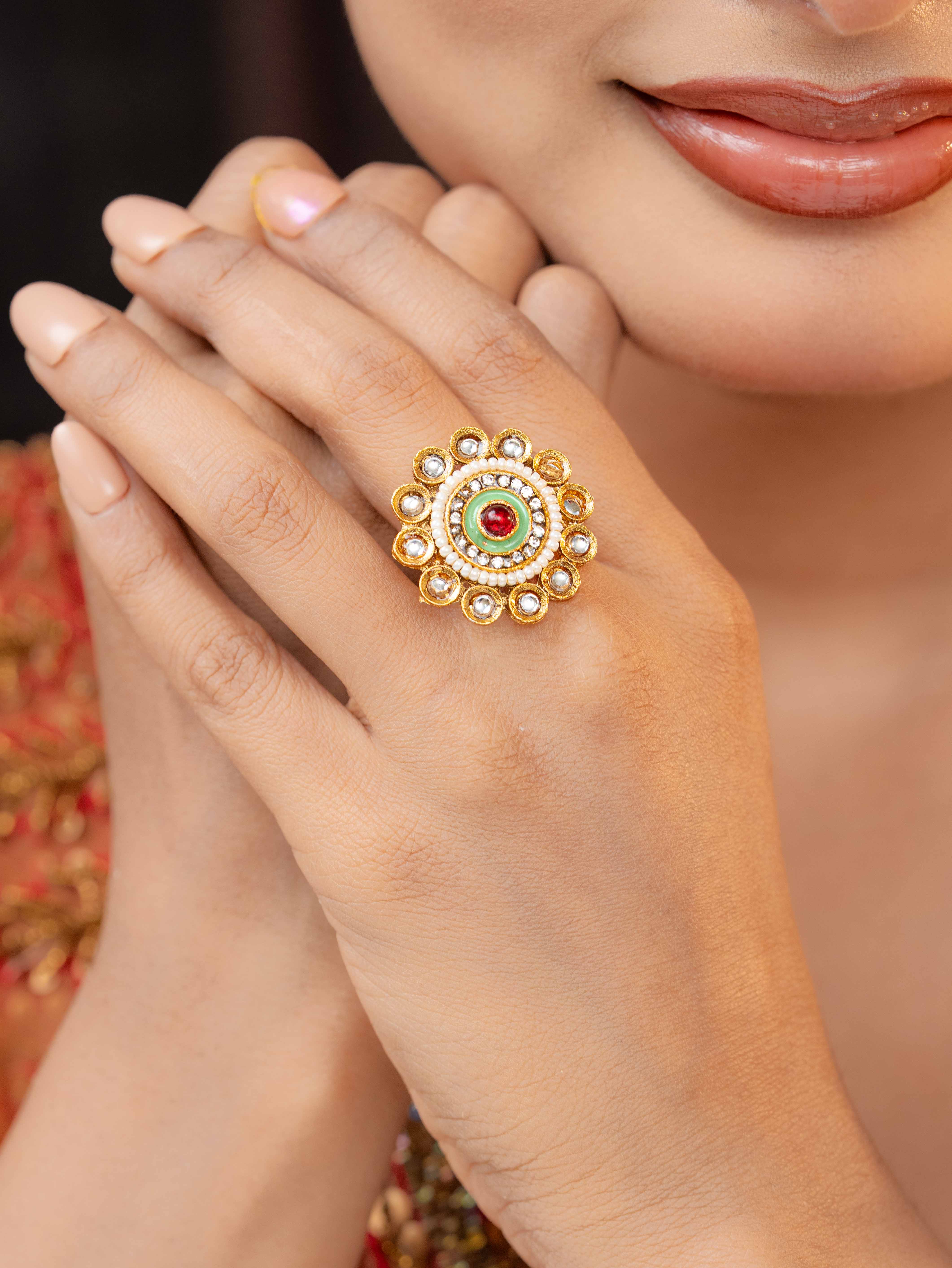 Devyani Adjustable Ring