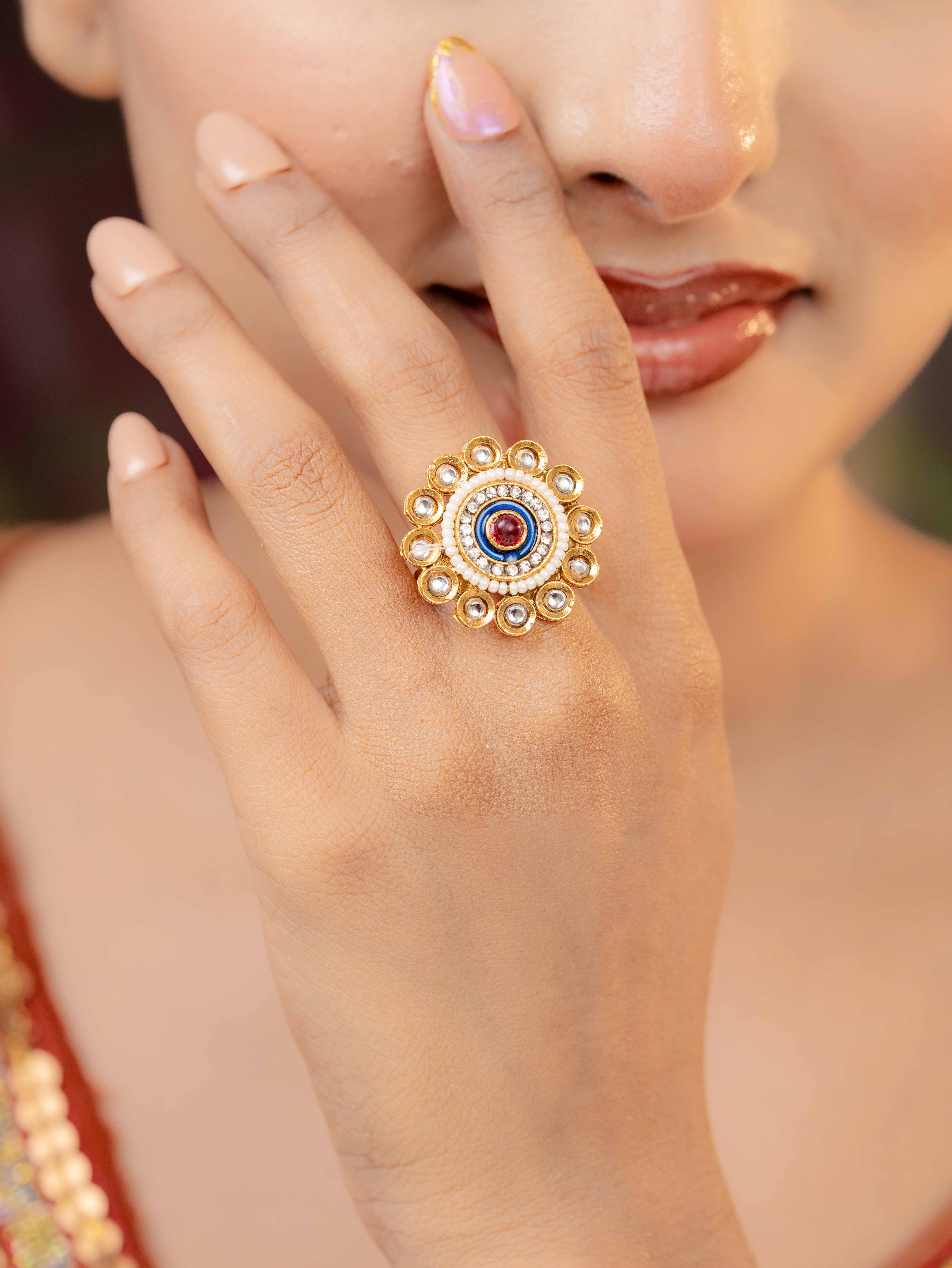 Devyani Adjustable Ring