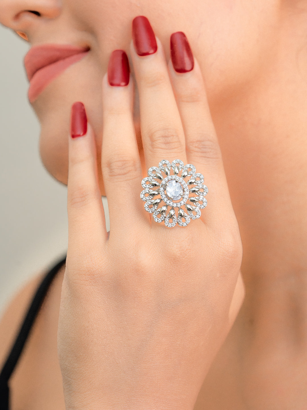 Shravya Adjustable Ring