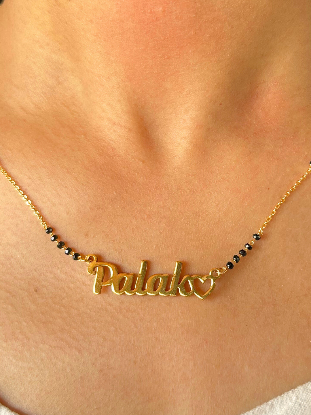 Stylish Naam Wale Short Mangalsutra Designs Buy Name Mangalsutra Zeraki Jewels