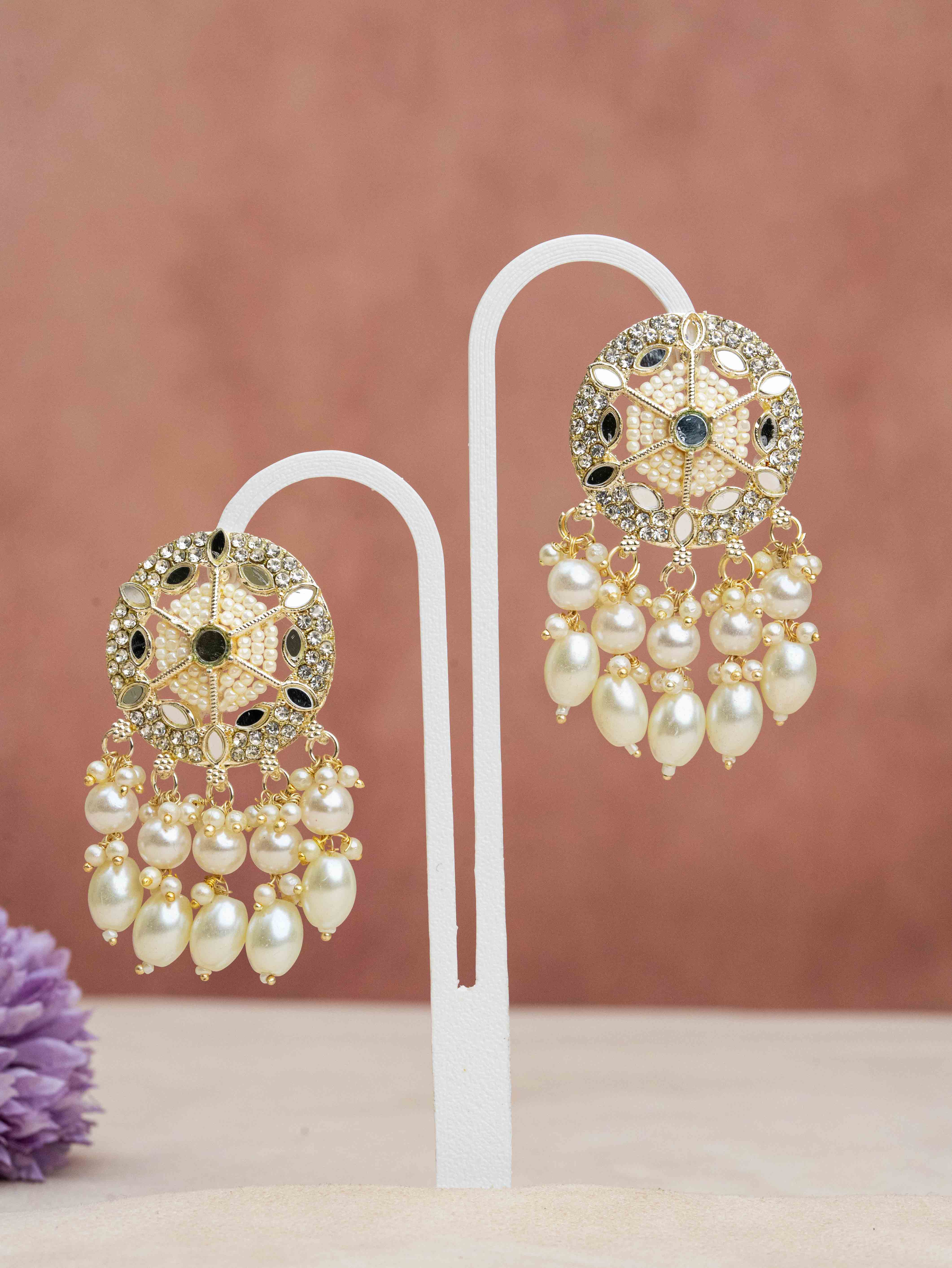 Survi Kundan Earrings