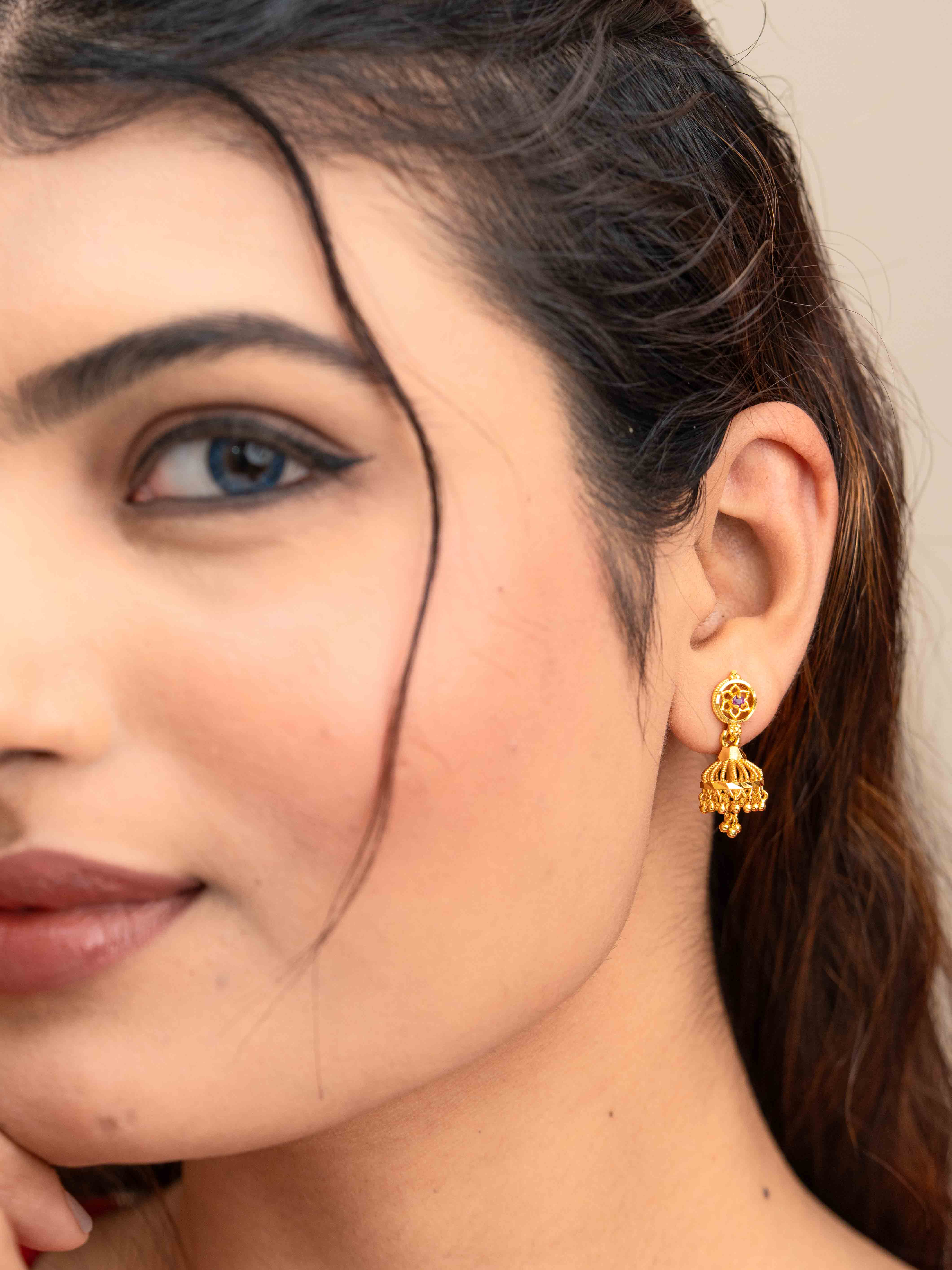 Swarni Kudi Earrings
