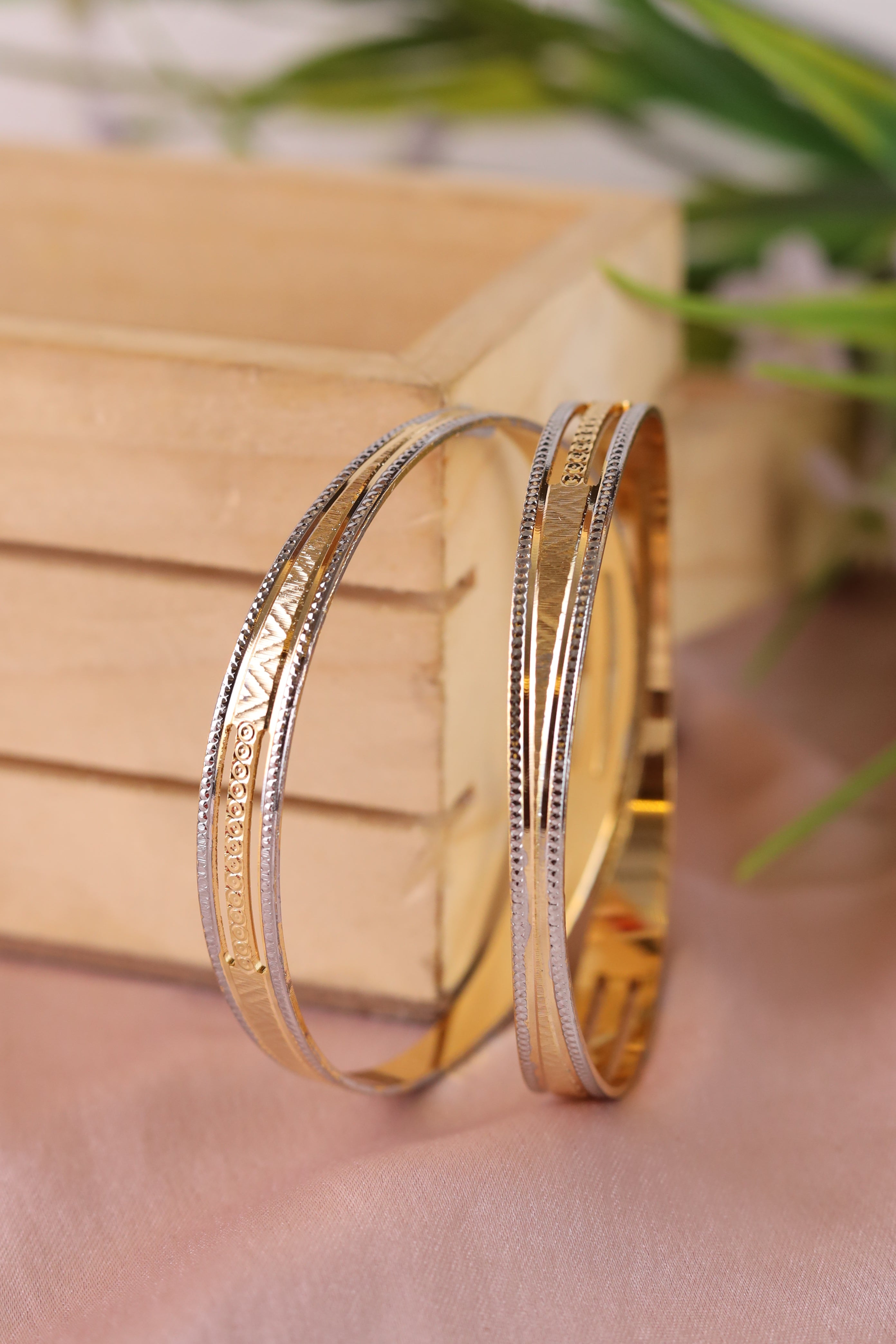 Tara Designer Bangle  ( Set of 2)