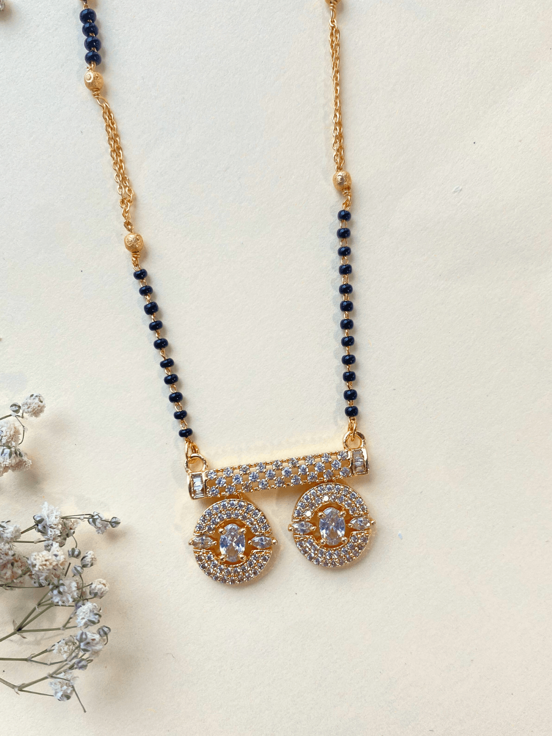 Unique Designer Radha Mangalsutra Buy Online Zerakijewels