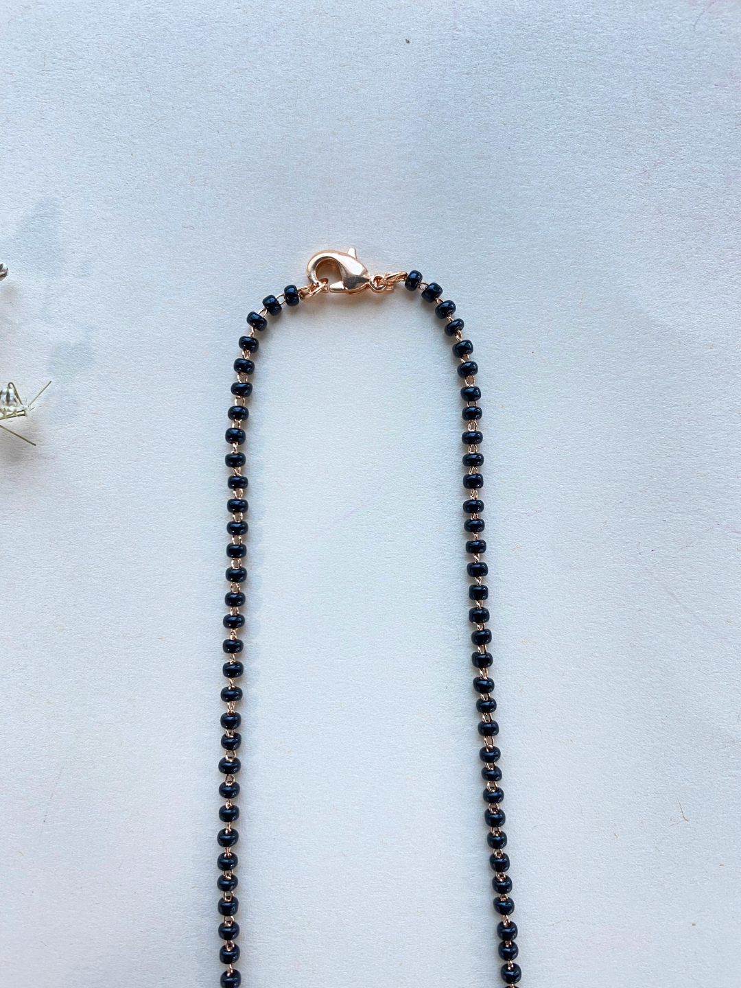 Unique Designs Rysa Mangalsutra Black Beads Chain