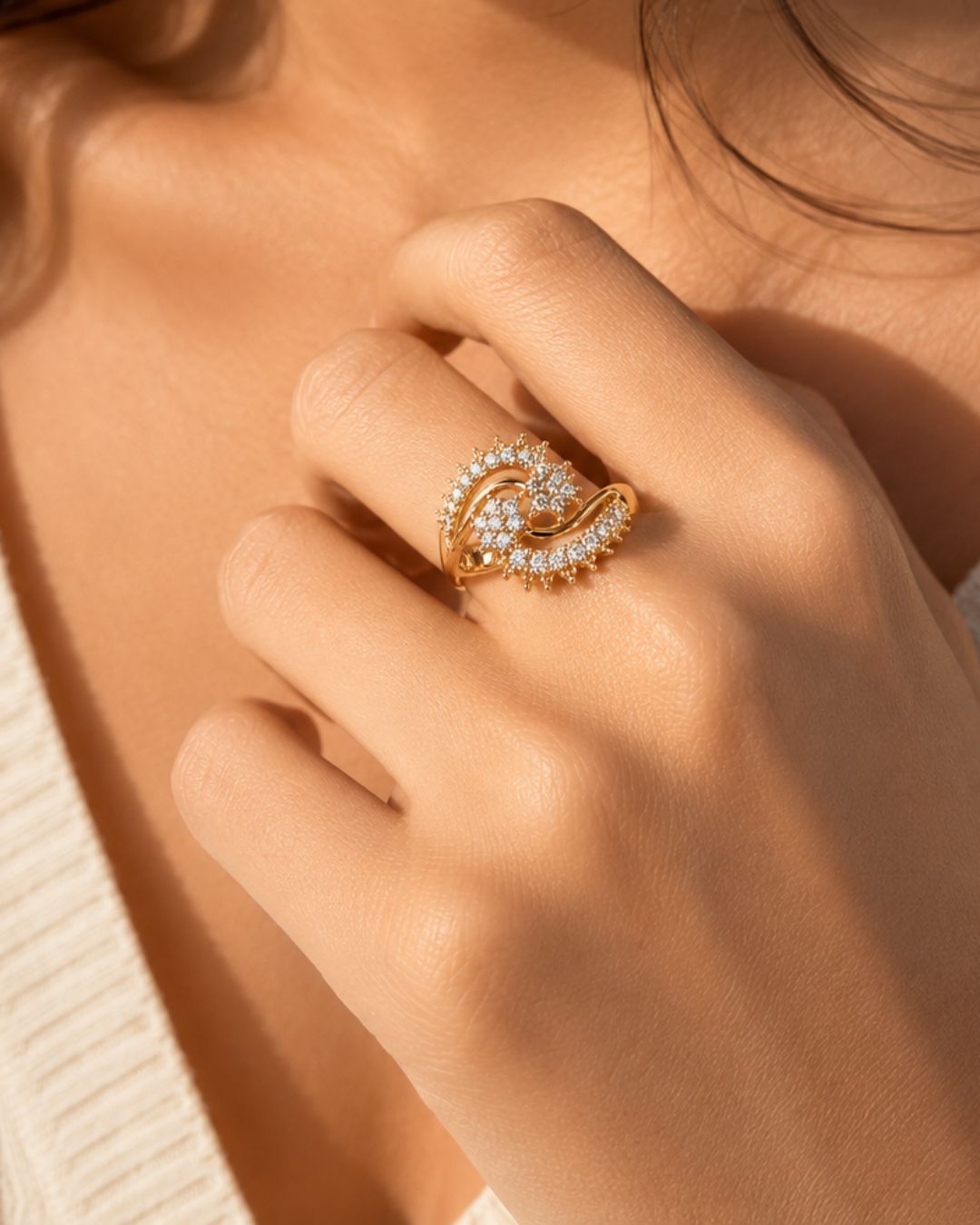 Bella Adjustable Ring