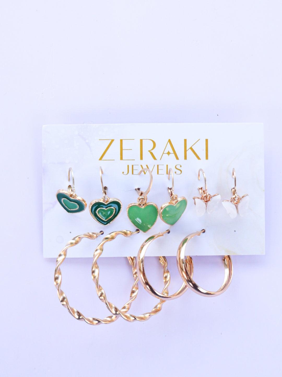 Luxe Adornments Earrings Combo - Zerakijewels