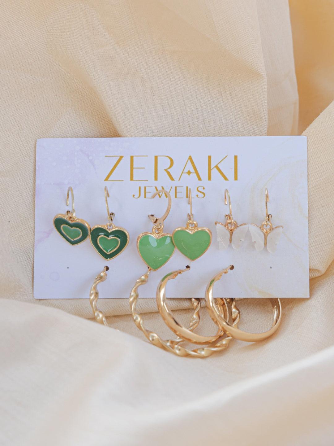 Luxe Adornments Earrings Combo - Zerakijewels