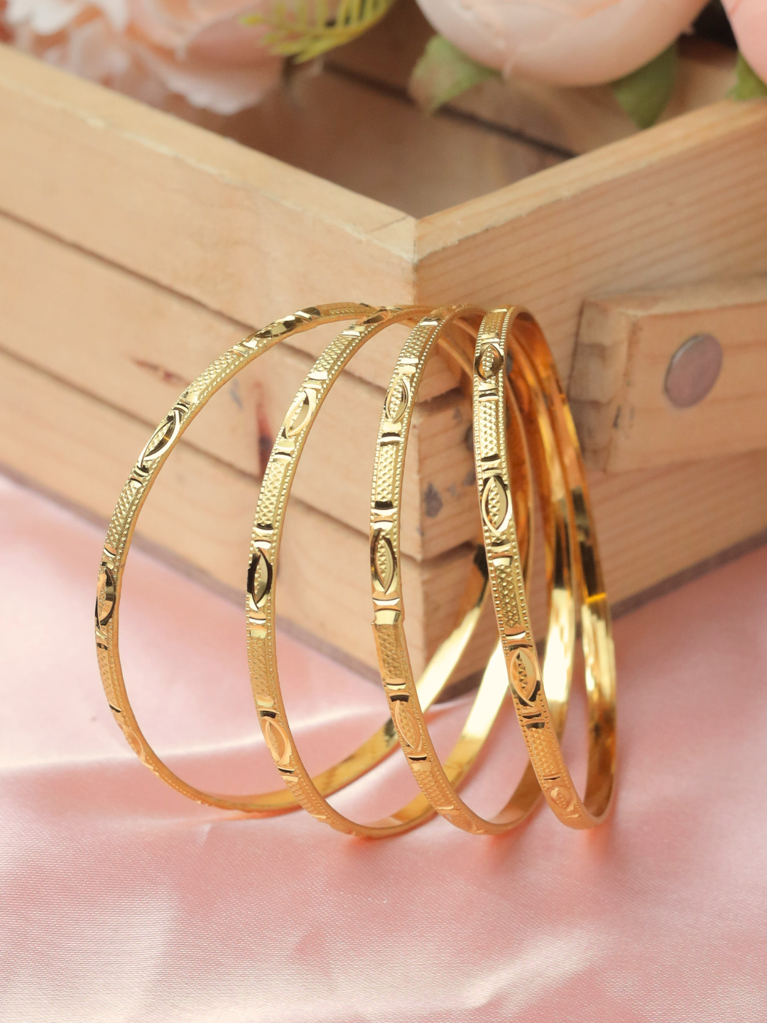 Gauri Bangle.   (Set of 4)