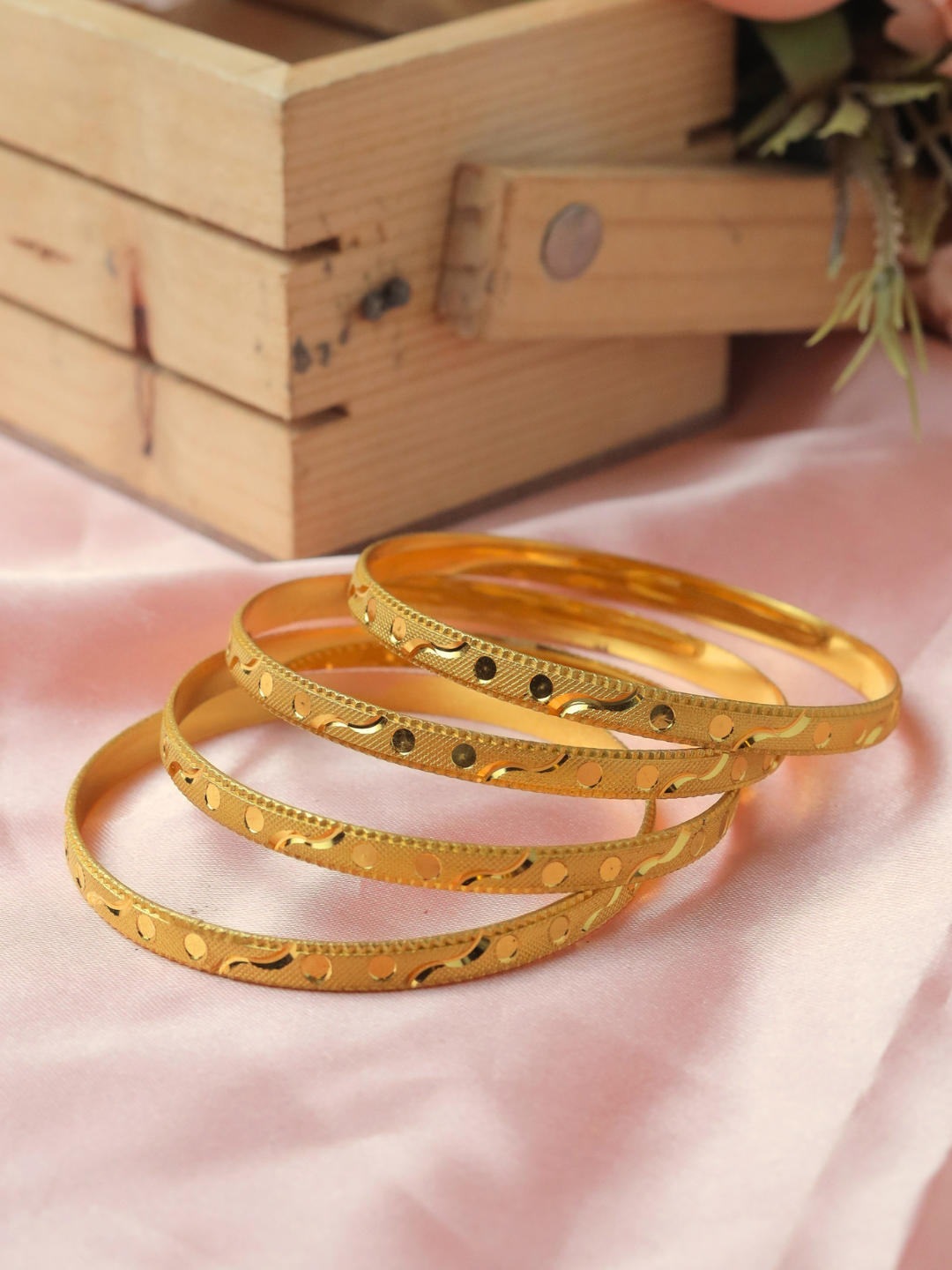 Bhavya Bangle.  (Set of 4 )