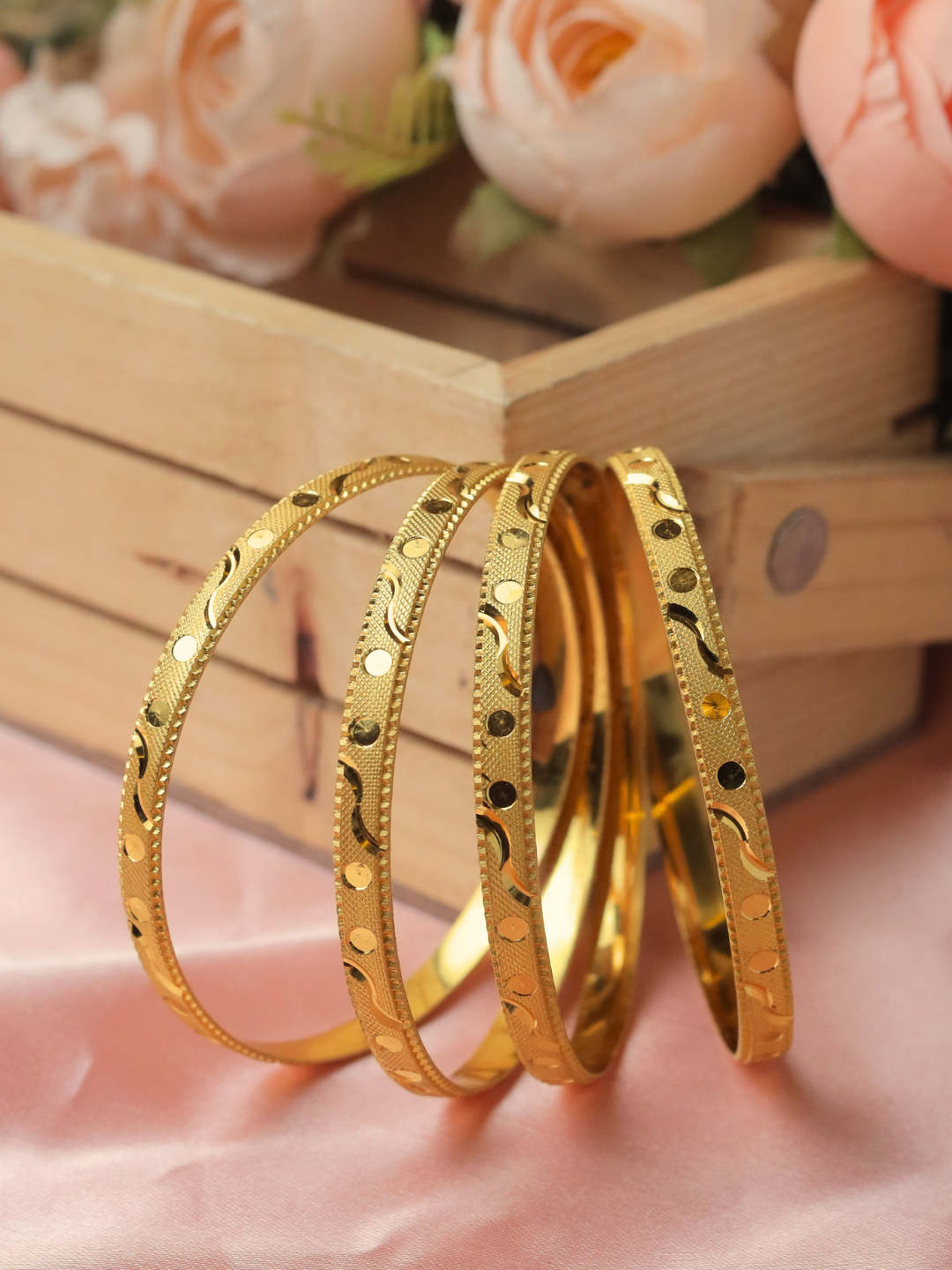 Bhavya Bangle.  (Set of 4 )