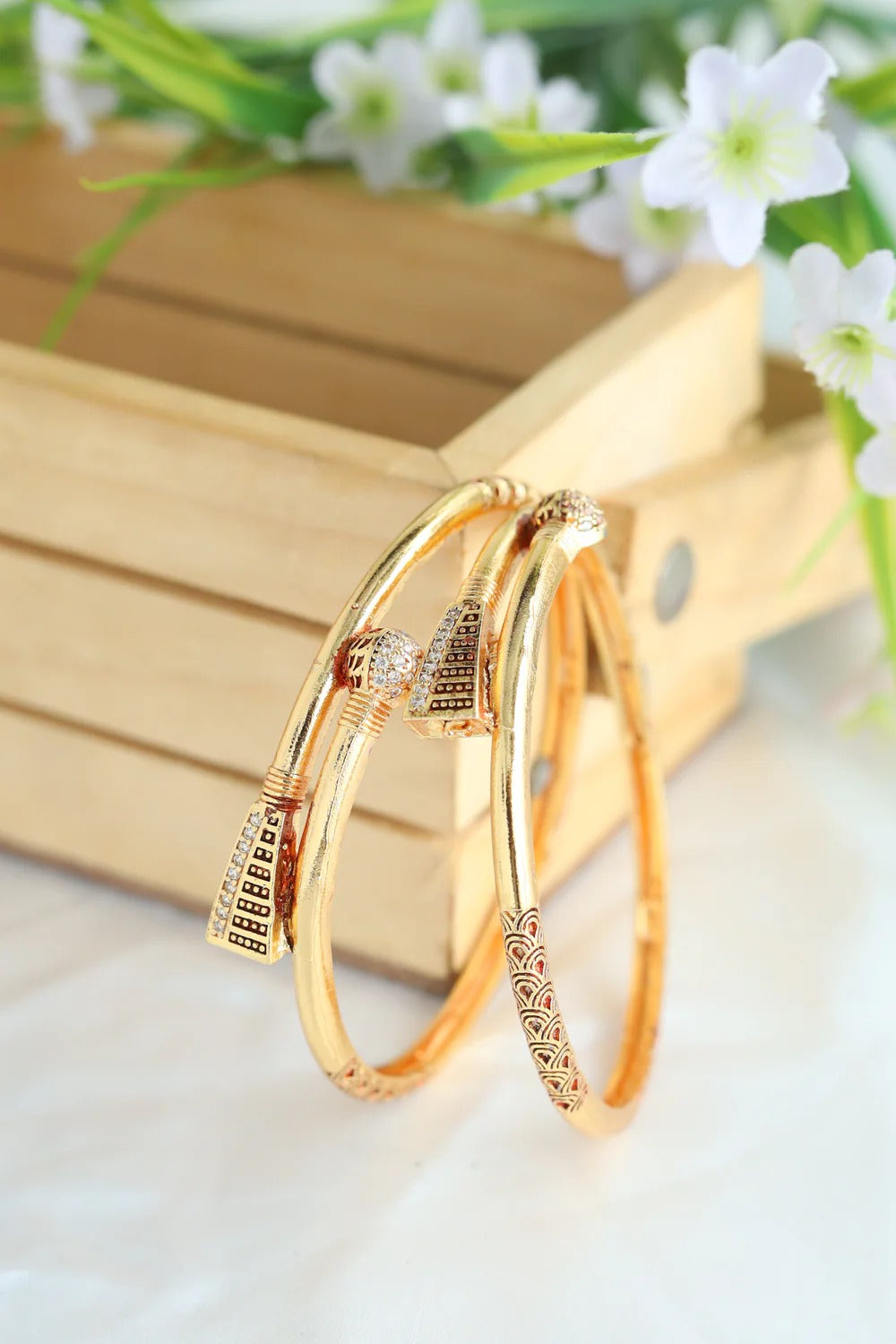 Jahnavi Bangle.  ( Set of 2)