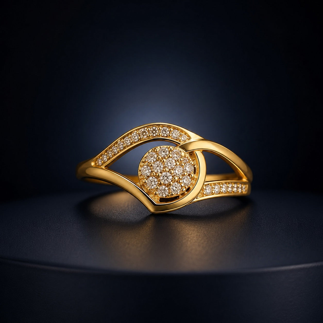Sia Adjustable Ring