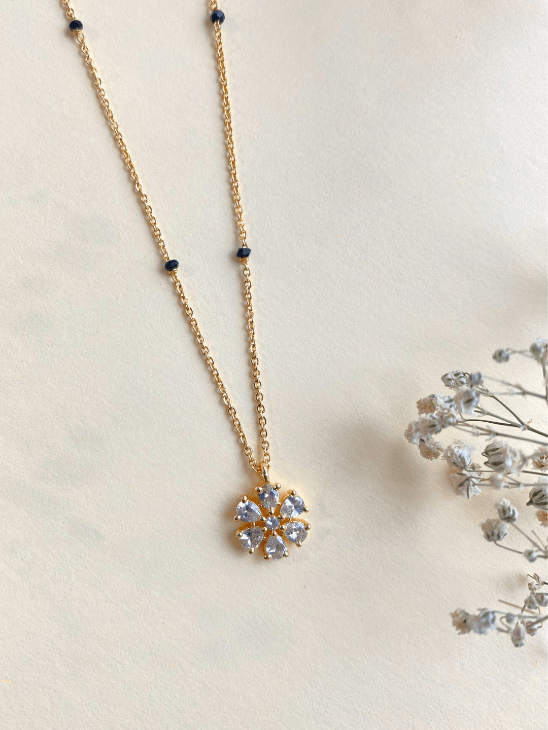 White Diamond Desings Tanvi Mangalsutra Zerakijewels