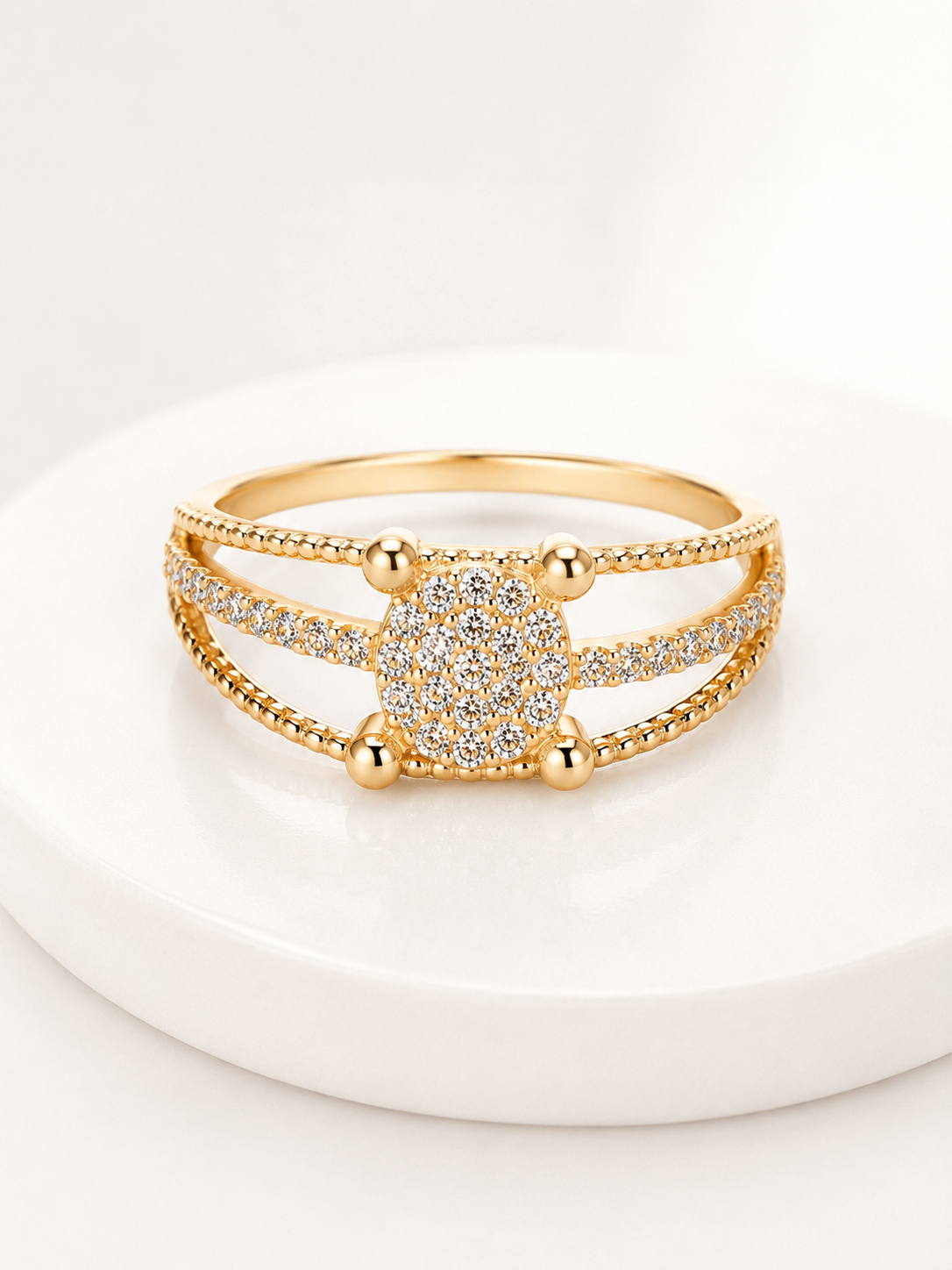 Primula Adjustable Ring