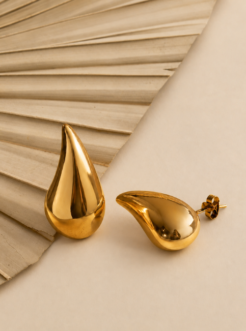Zahra Earrings.    (18K Gold Plated)